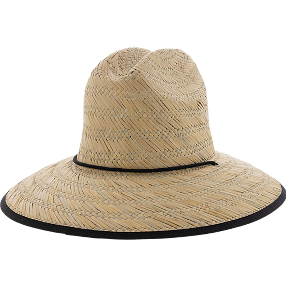 FXR  Shoreside Straw Hat Adjustable Chin Strap Full Printed Brim - Adult