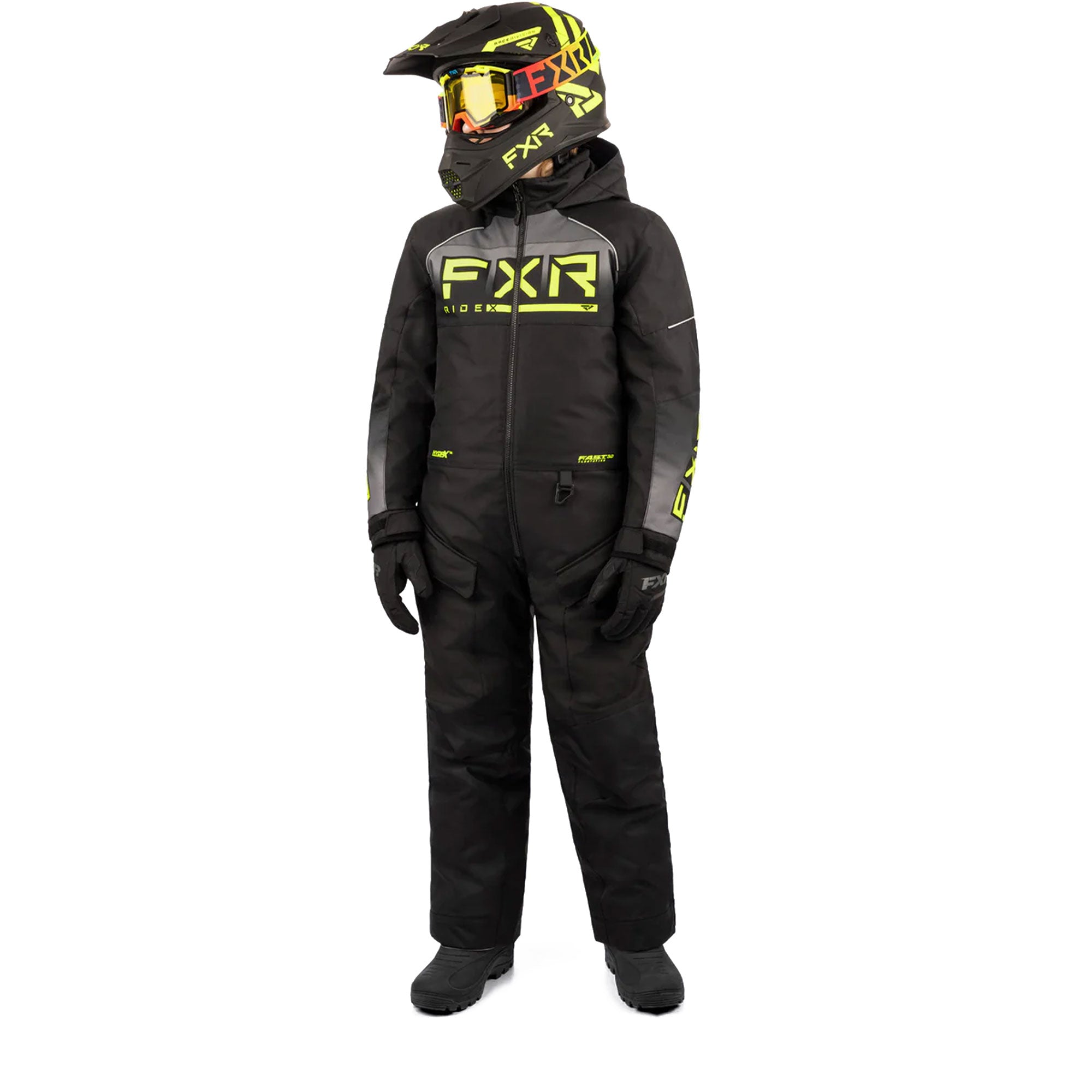 FXR Child Recruit Snowmobile Monosuit