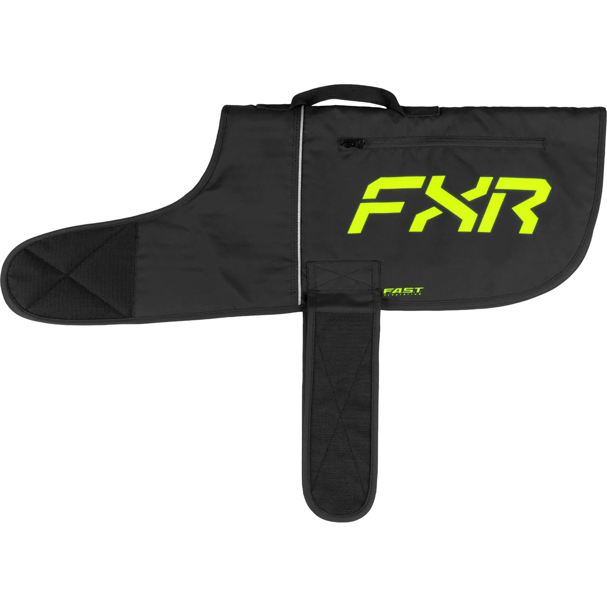 FXR  CX Dog Coat F.A.S.T. Thermal Flex Durable Water Wind Resistant Black Hi-Vis