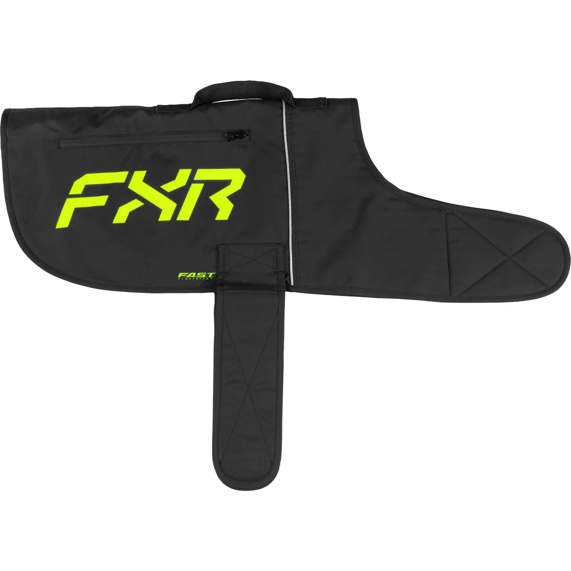 FXR  CX Dog Coat F.A.S.T. Thermal Flex Durable Water Wind Resistant Black Hi-Vis