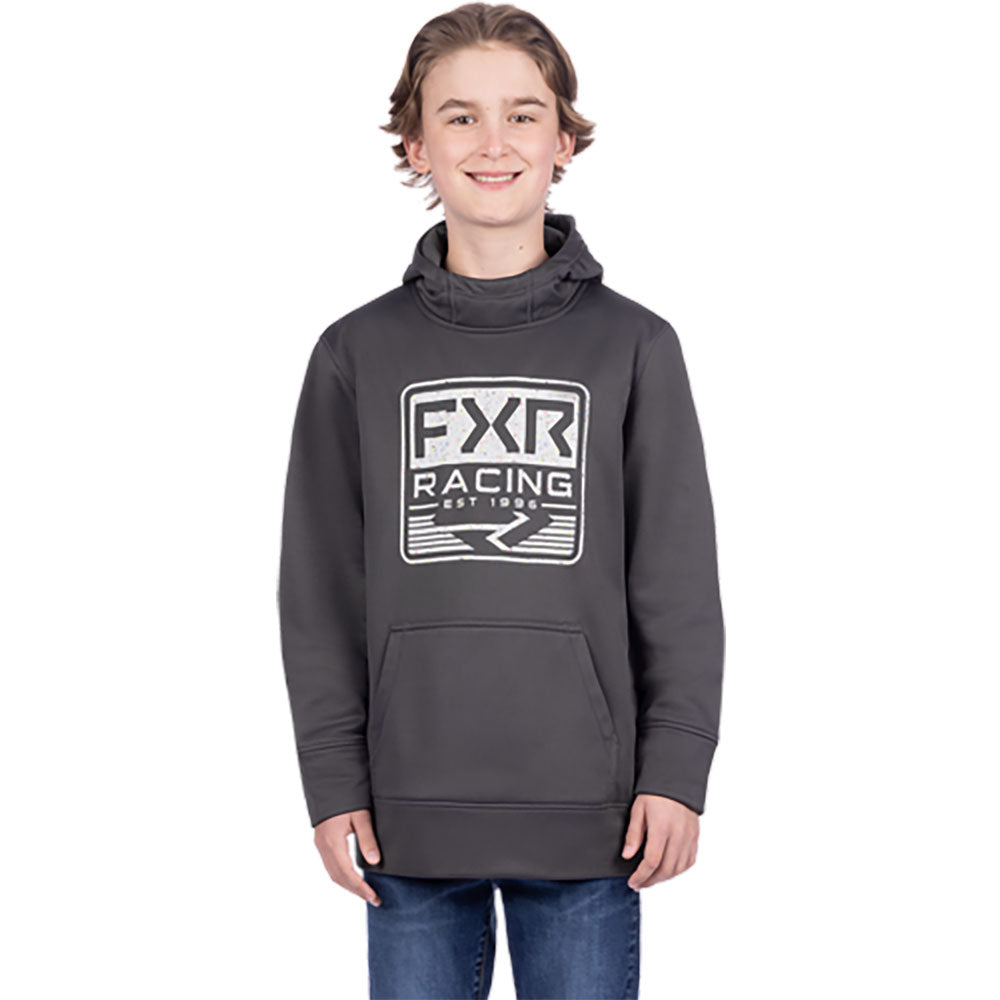 FXR Youth Emblem Tech Pullover Hoodie