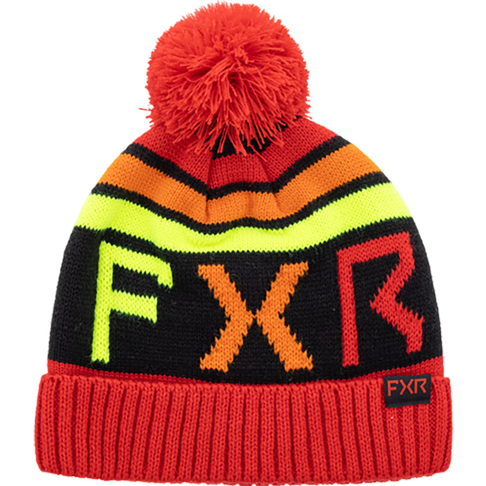 FXR  Helium Beanie Fold Up Rib Cuff Wool Acrylic Blend Youth One Size