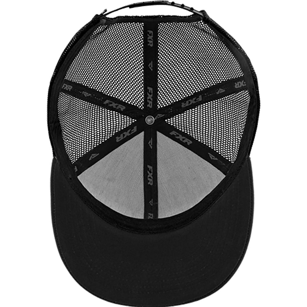 FXR  Race Div Hat Cotton Curved Brim Mesh Snap Back Youth