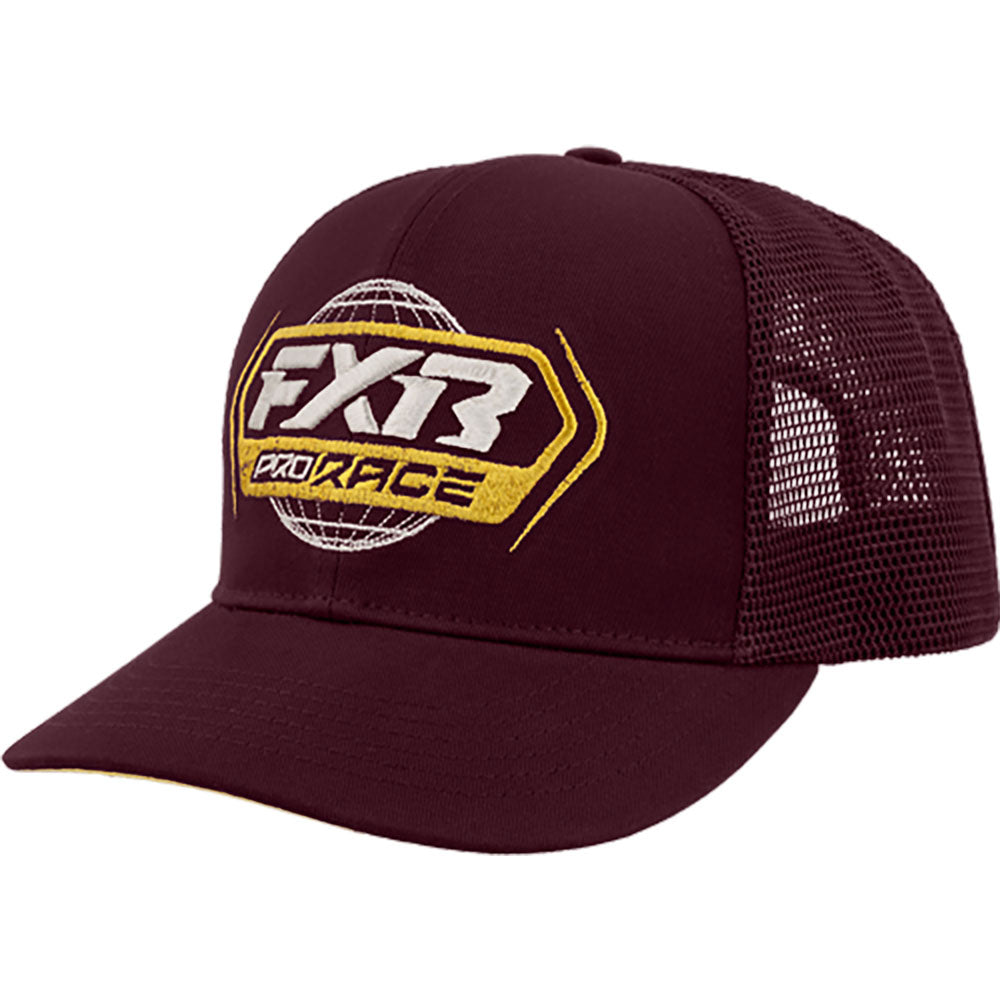 FXR  Race Div Hat Cotton Curved Brim Mesh Snap Back Youth