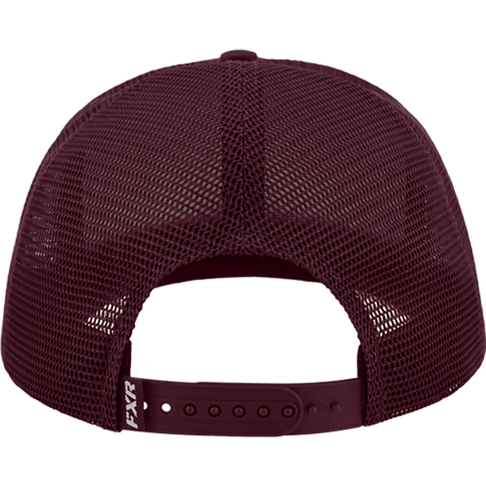 FXR  Race Div Hat Cotton Curved Brim Mesh Snap Back Youth