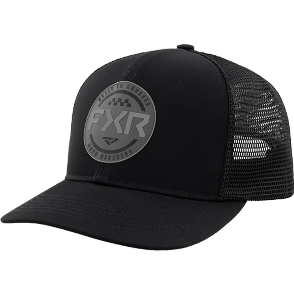 FXR  Moto Hat Cotton Curved Brim Mesh Snap Back Youth