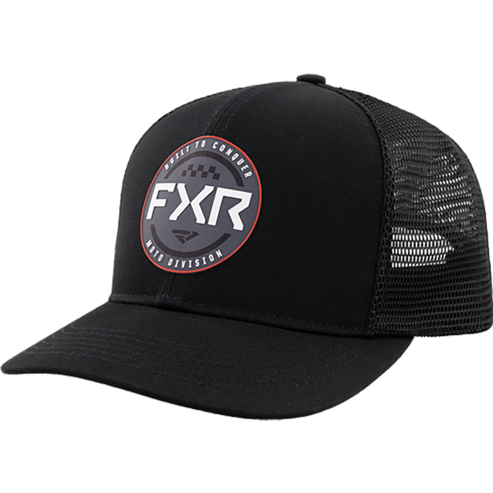 FXR  Moto Hat Cotton Curved Brim Mesh Snap Back Youth