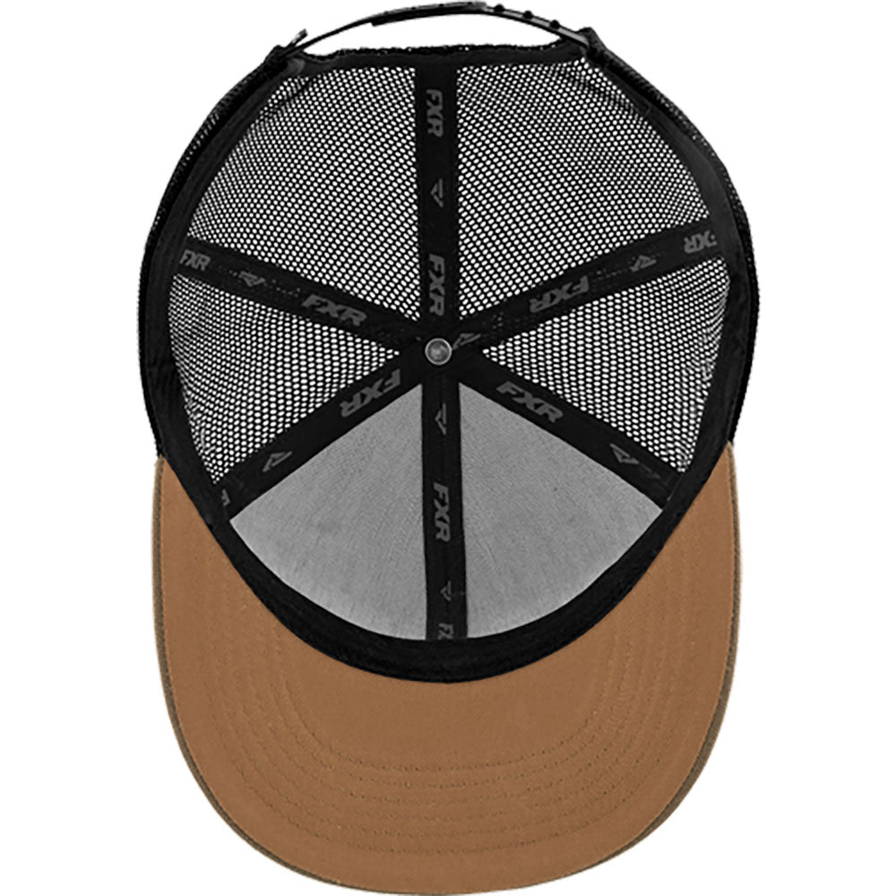 FXR  Moto Hat Cotton Curved Brim Mesh Snap Back Youth