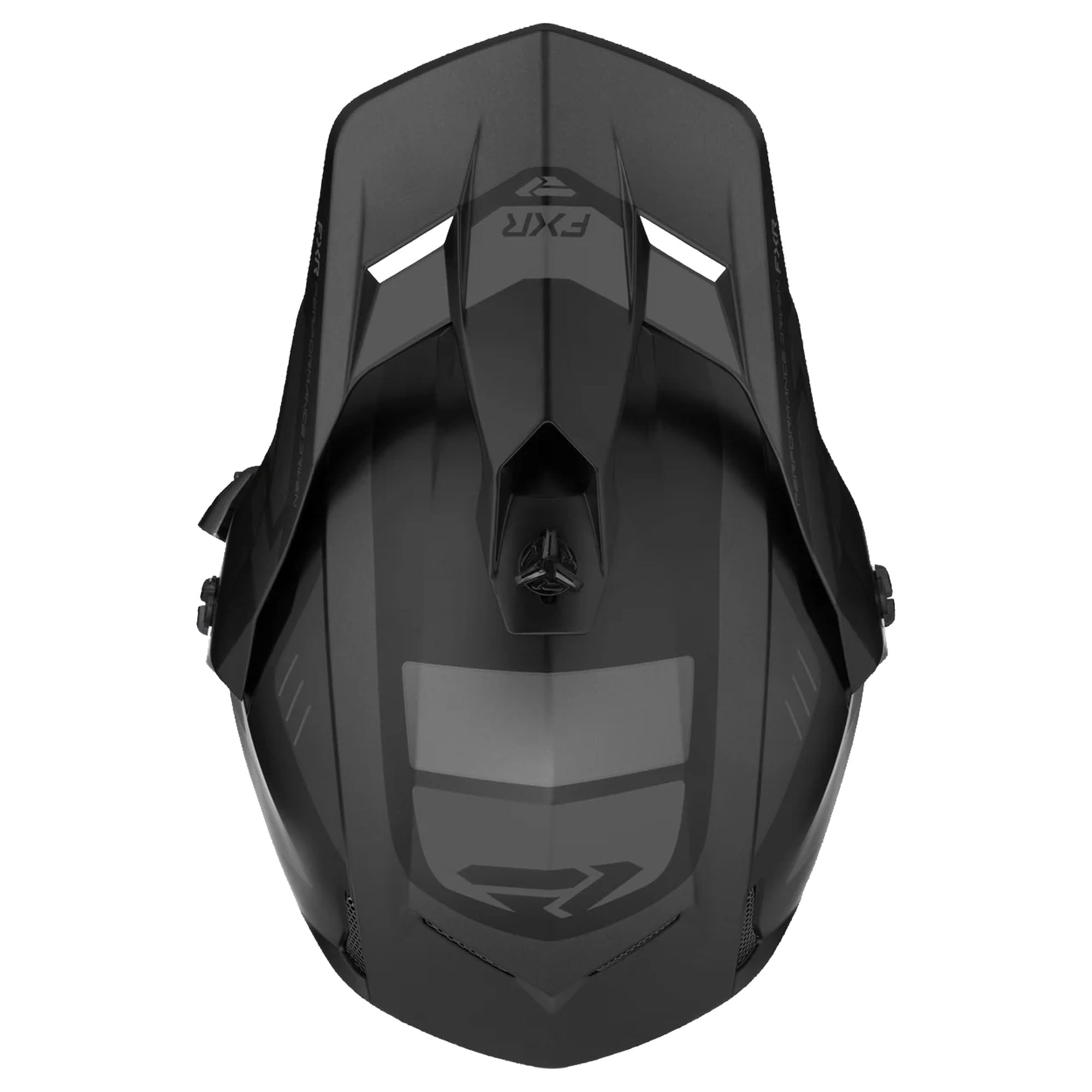 FXR  Clutch X Helmet w Electric Shield Heated Light Quick-Release Black Ops FMVSS 218