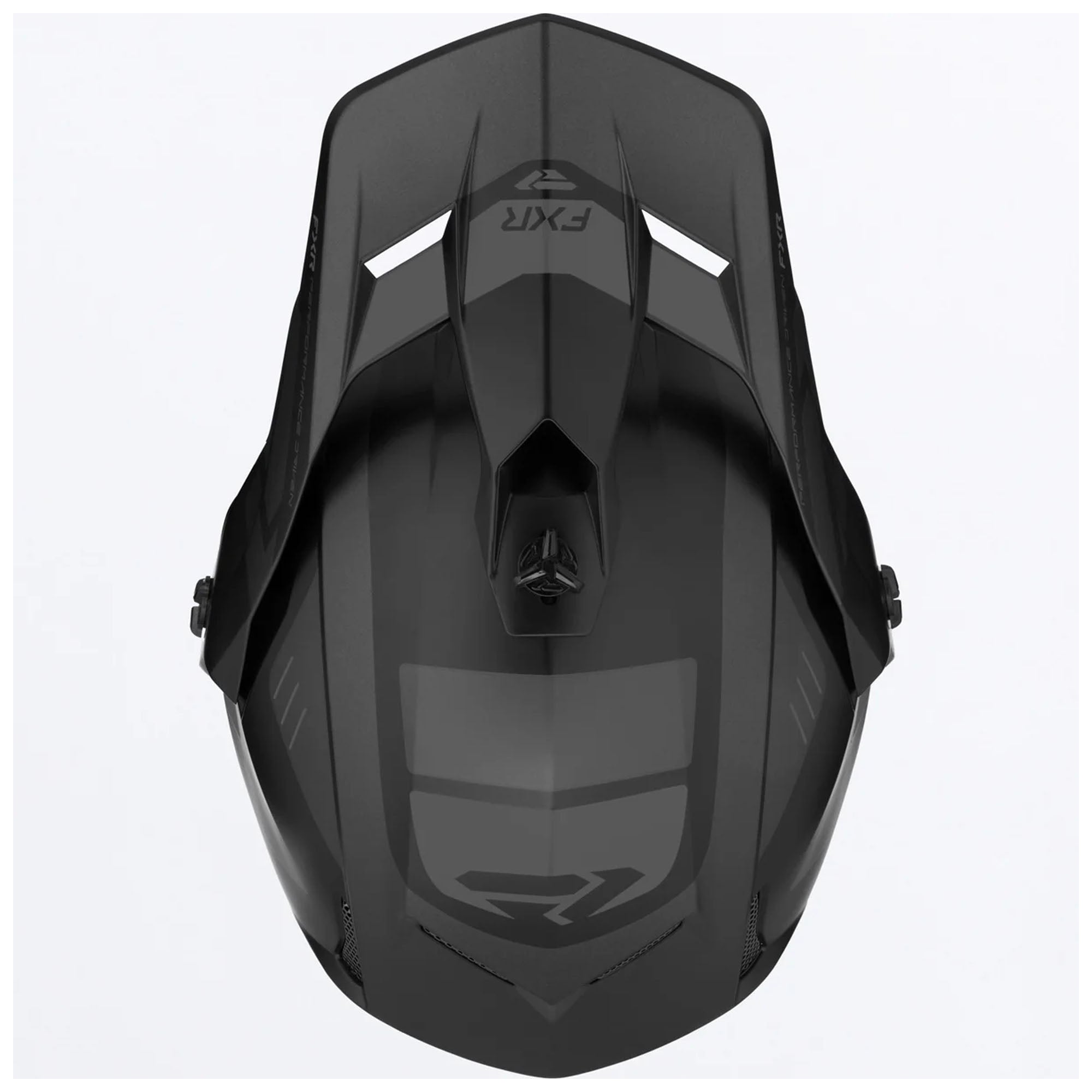 FXR  Clutch X Helmet w Dual Shield Lightweight Quick-Release Vented Black Ops FMVSS 218