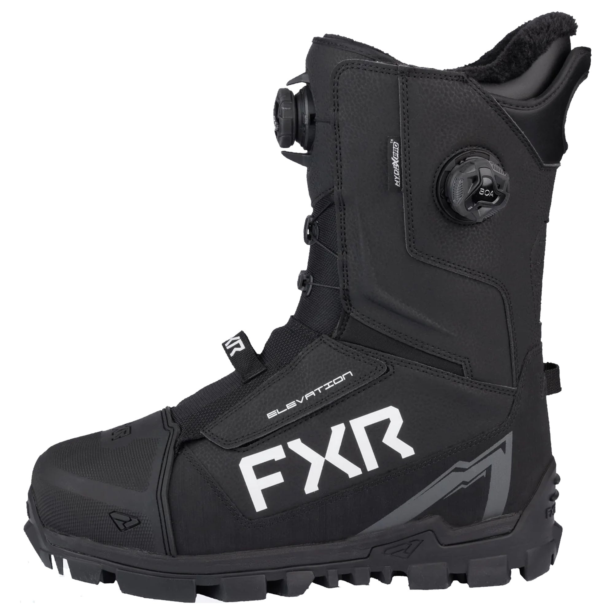 FXR  Elevation Dual BOA Boots Insulated Waterproof Durable Comfort Warm Black