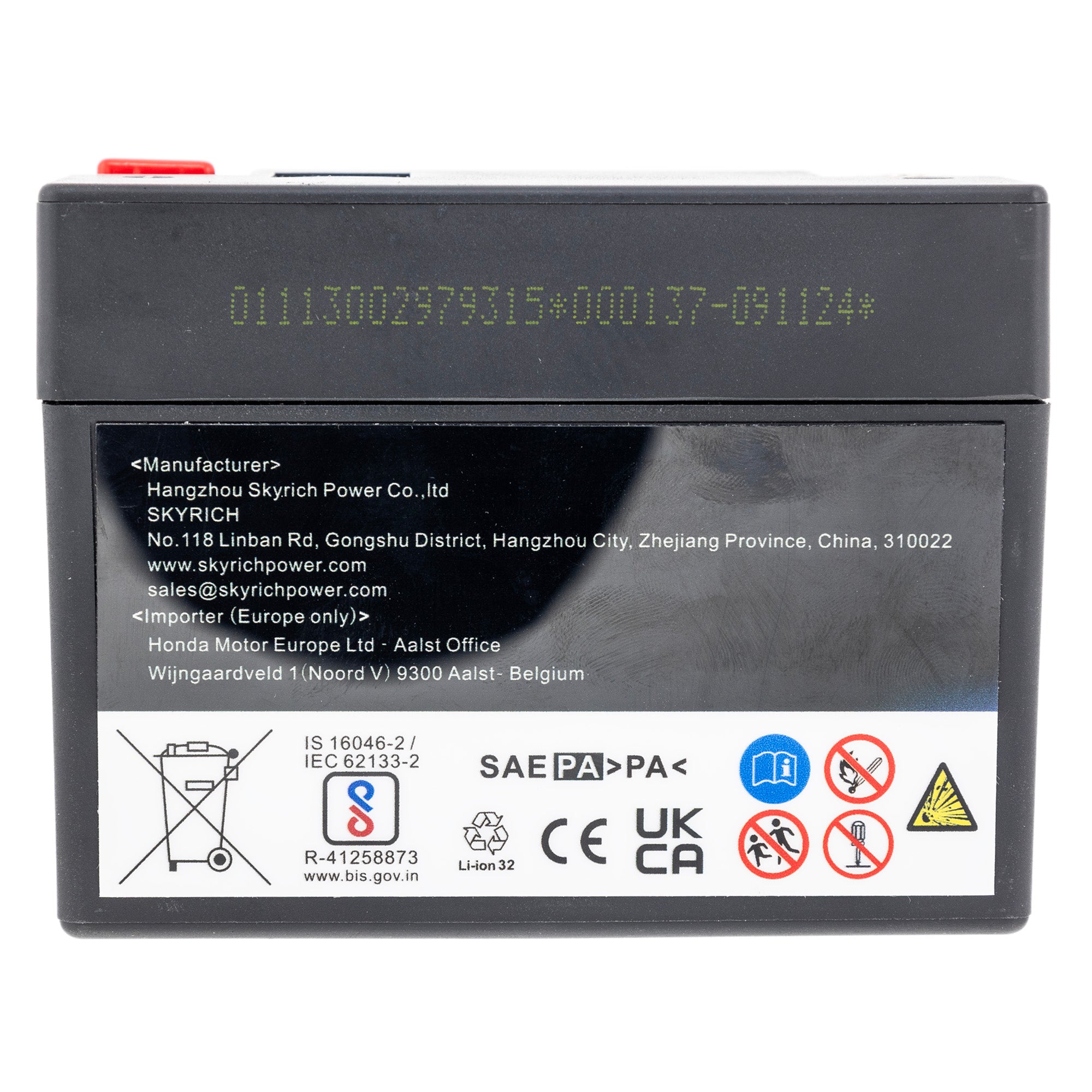 Honda Battery HJ12L 31500-K95-AE3