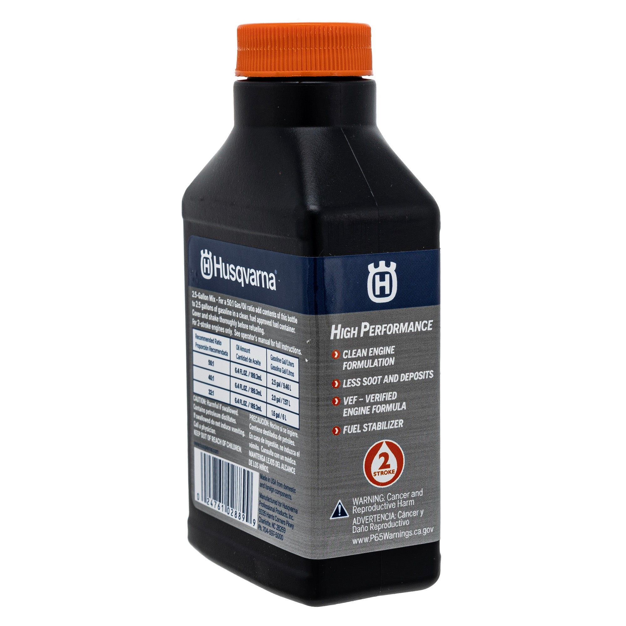 Husqvarna 593152603 2 Stroke Cycle HP High Performance Oil of 6.4oz Bottles 50:1