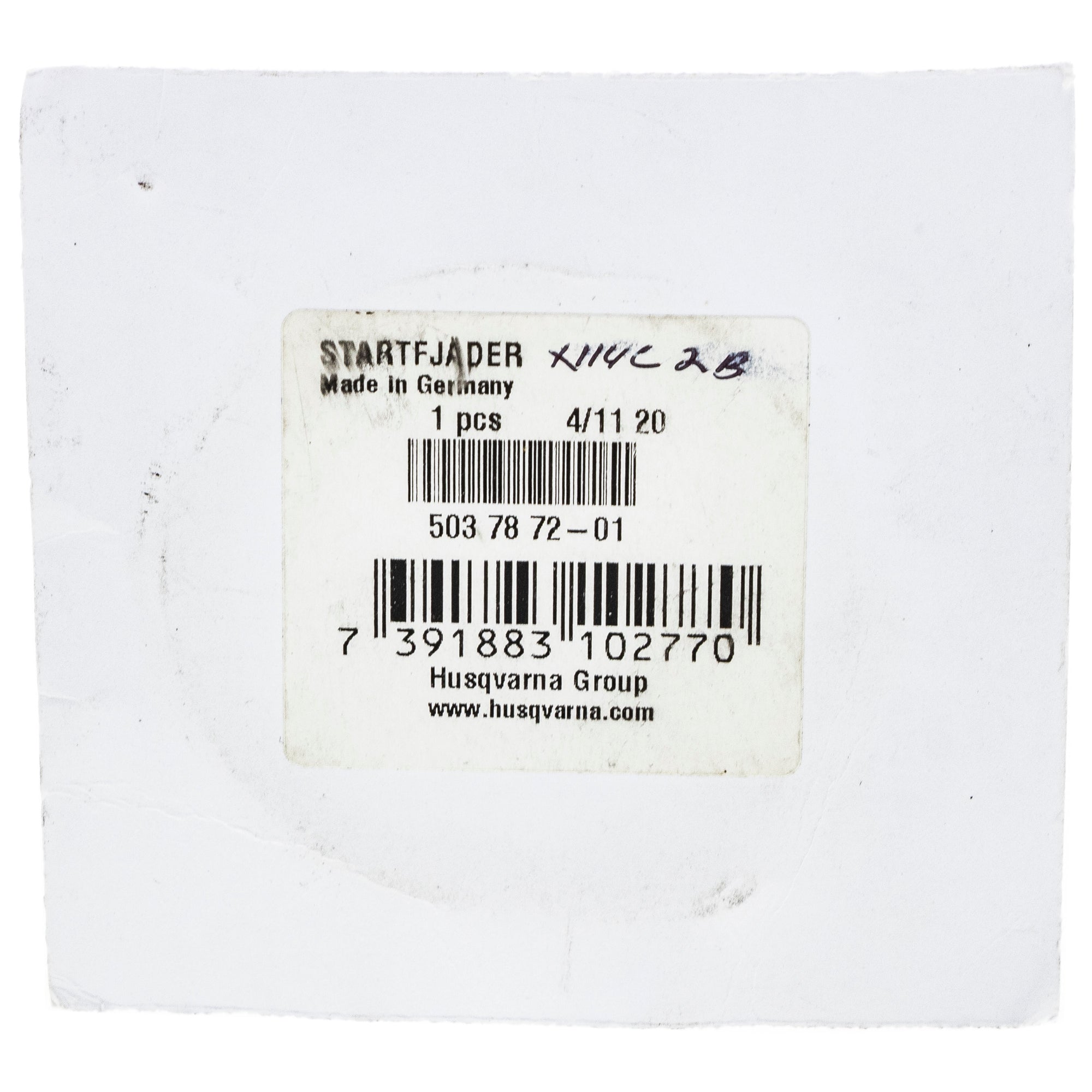 Husqvarna 503787201 Spring