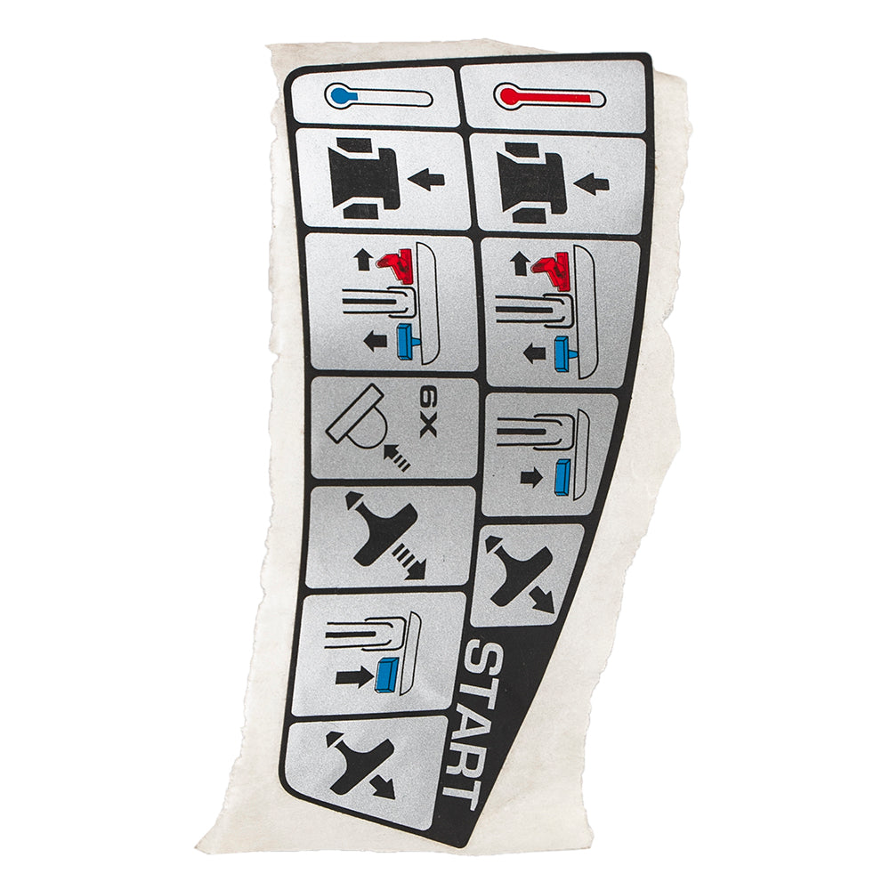 Genuine OEM Husqvarna Decal