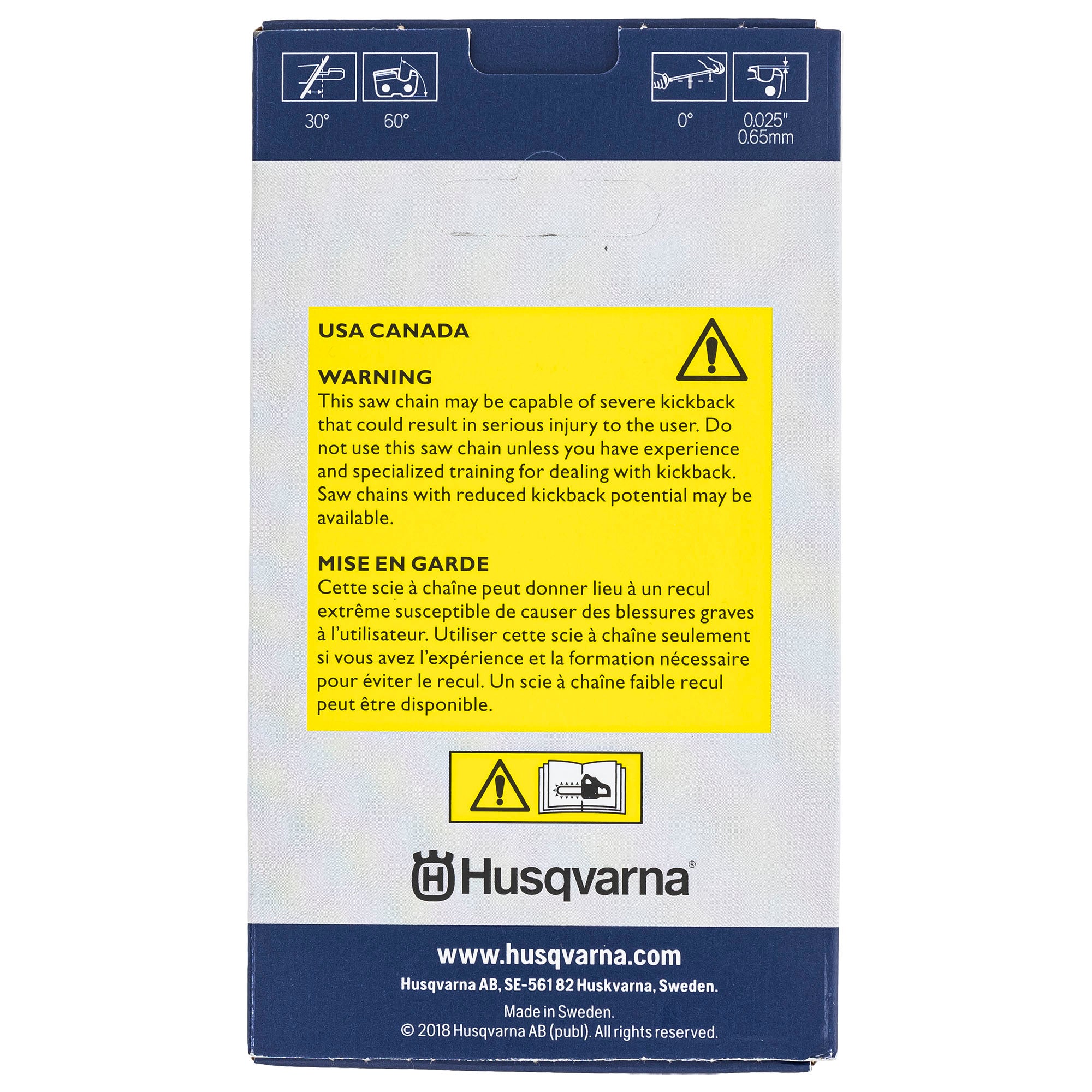 Genuine OEM Husqvarna Chainsaw Chain