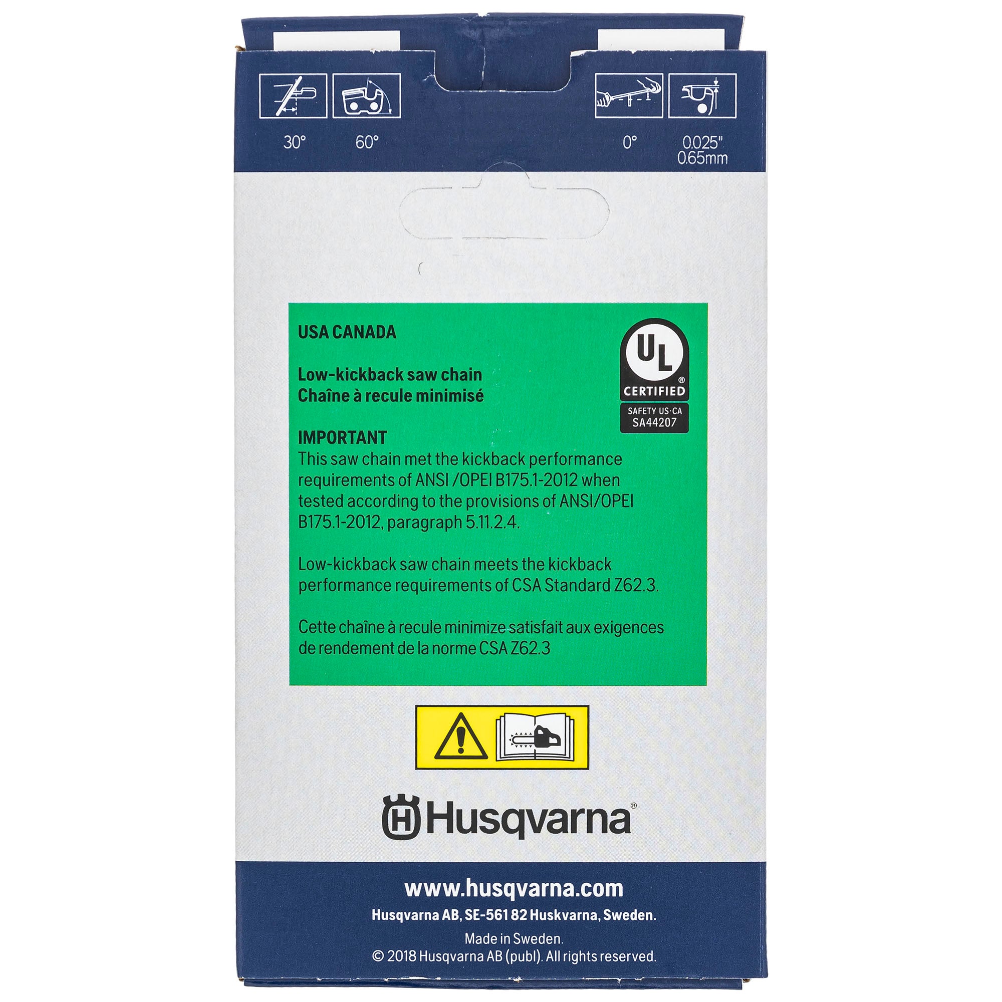 Genuine OEM Husqvarna Replacement Chain