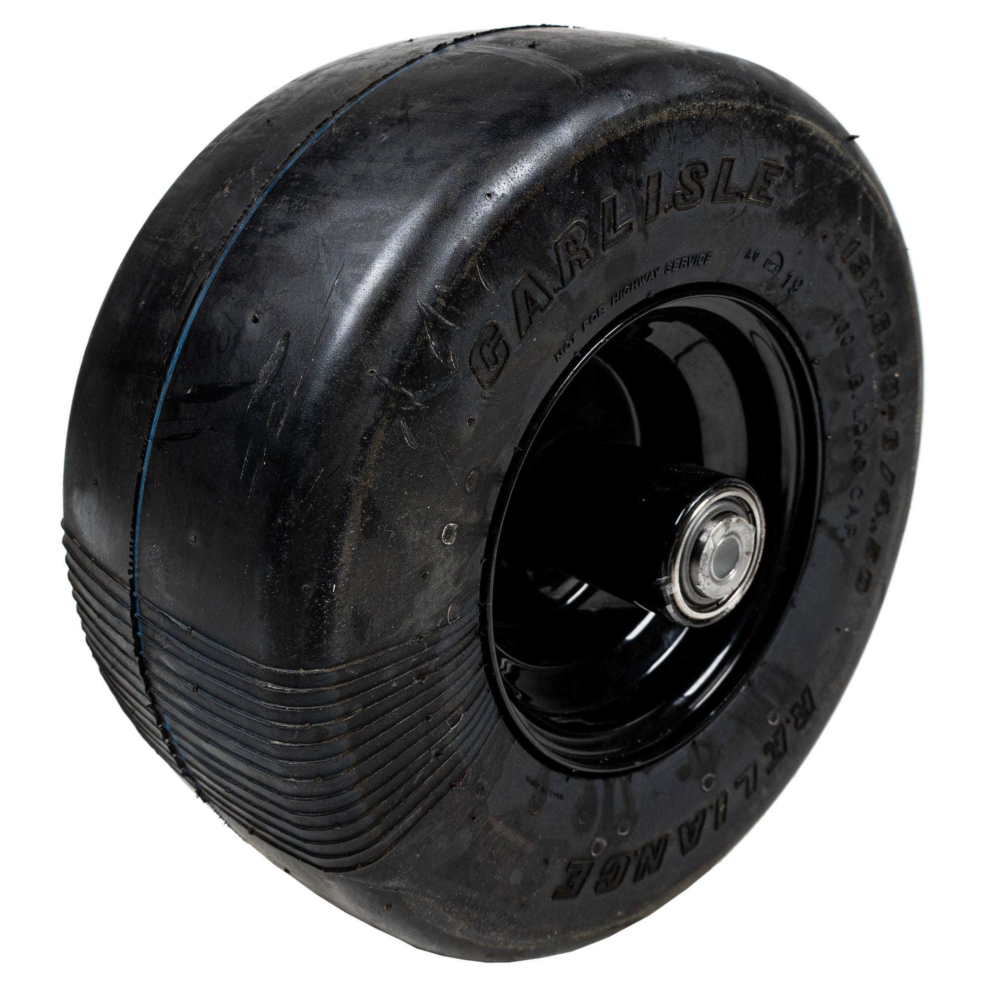 Husqvarna 596658901 WHEEL ASM, 13 X 6.5-6 GLOSS BL CZT60L CZT54L