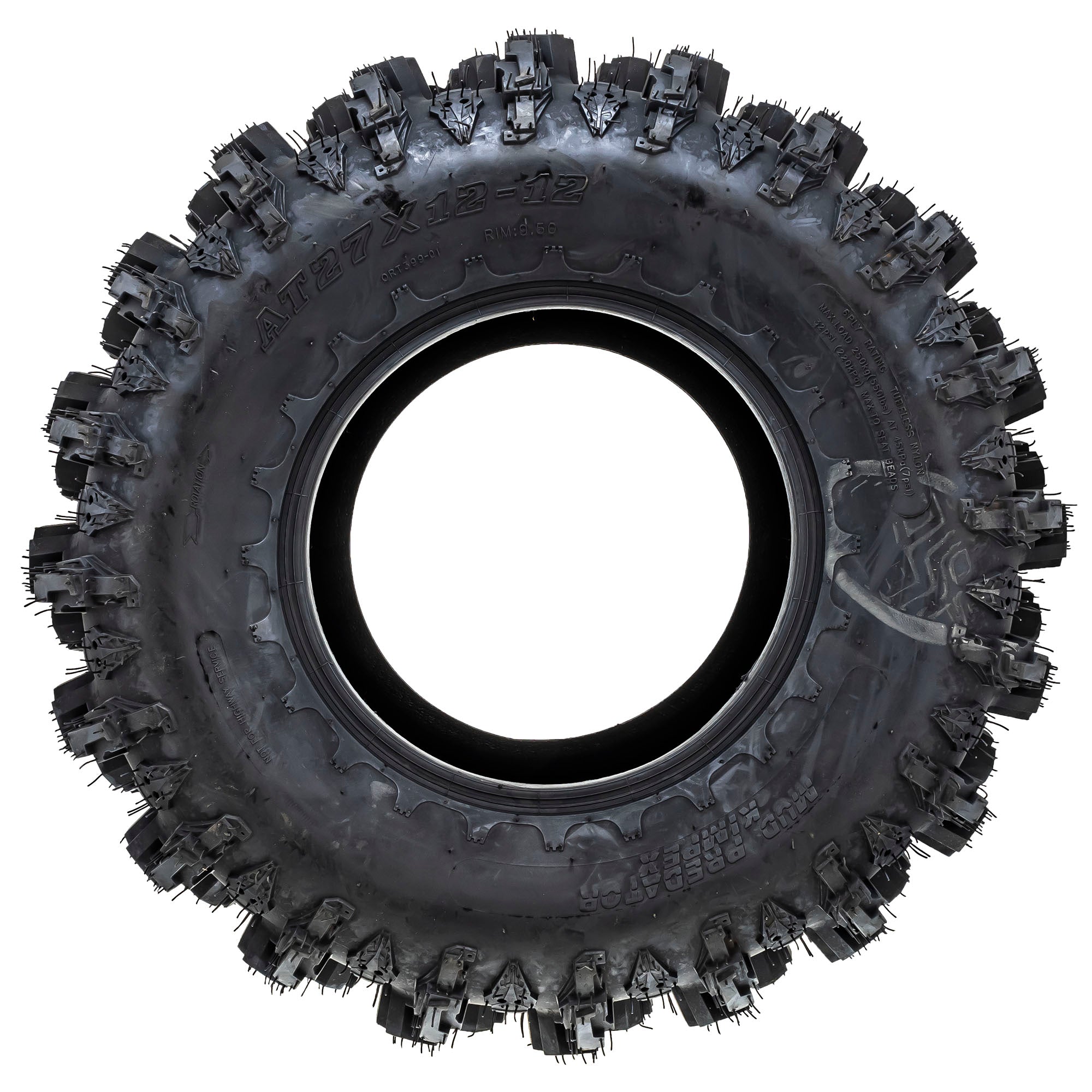 Kimpex 021101 Rear Mud Predator Tire Bias 27X12.00-12 RZR 4 900 S 800 570