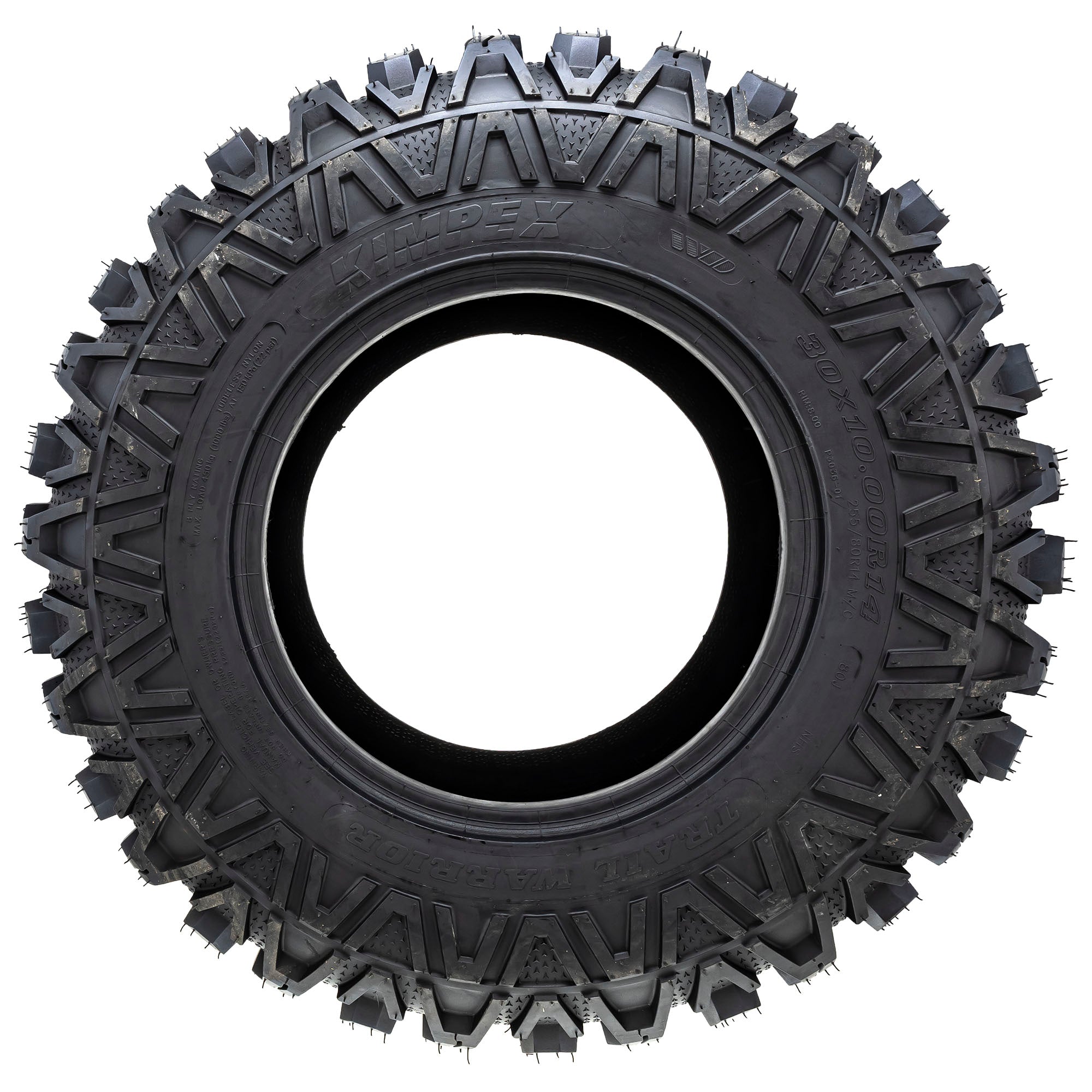 Kimpex 021181 Rear Trail Warrior Tire Radial 30X10R14 Maverick X3 & X3 Max RZR Pro XP 1000