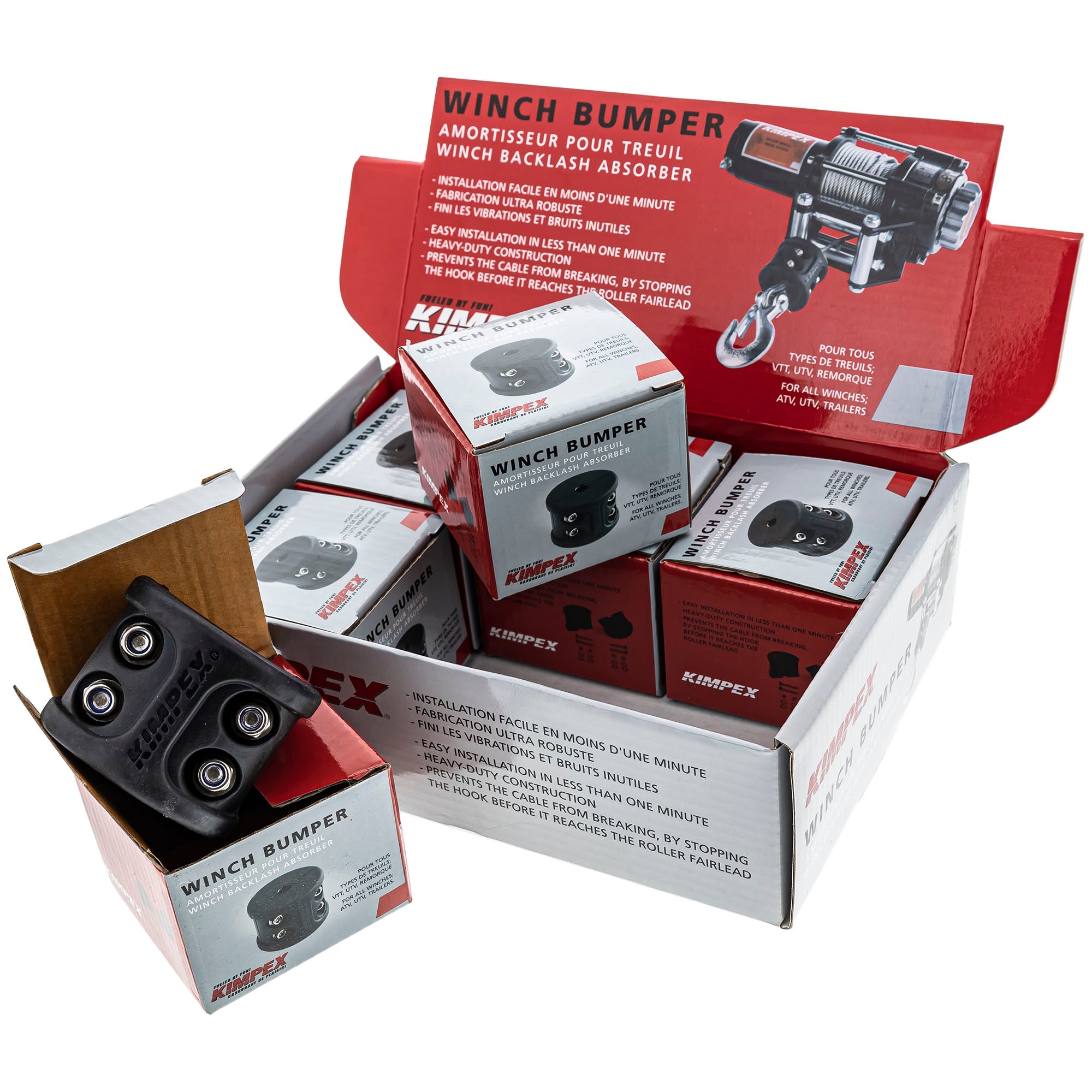 Kimpex 258036 Winch Bumper Qty 6