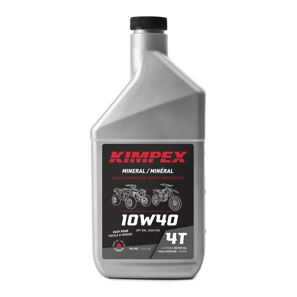 Kimpex 260609 4-M 10W40 Moto/Atv Engine Oil|946Ml Mnral
