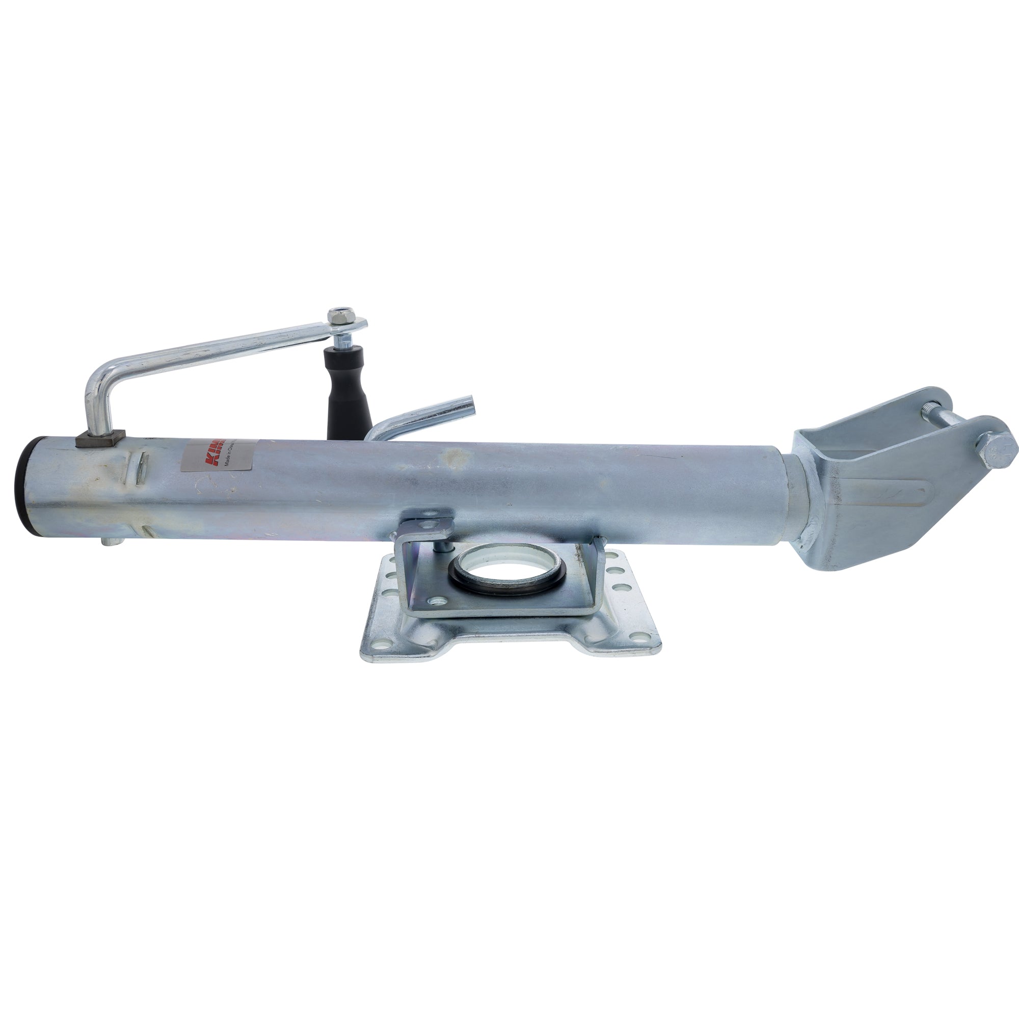 Kimpex 748601 Grey Steel Simple Wheel Swivel Jack 1500 lbs