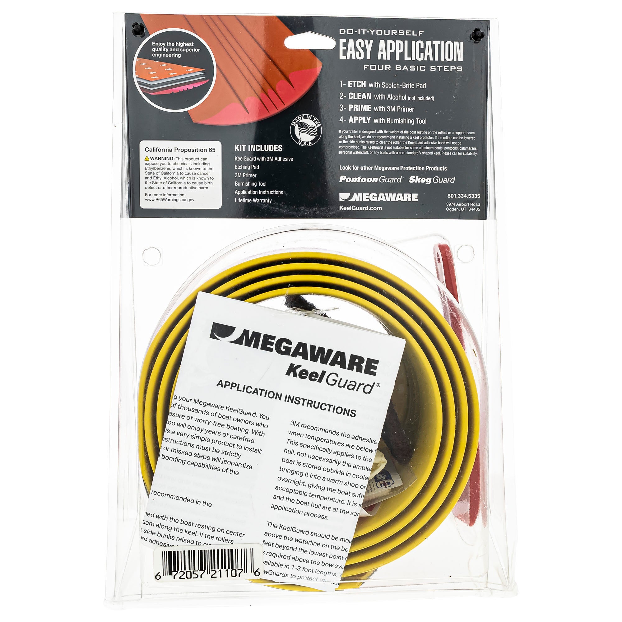 Megaware Megaware Keel Guard|Keelguard 7 Yellow 757172