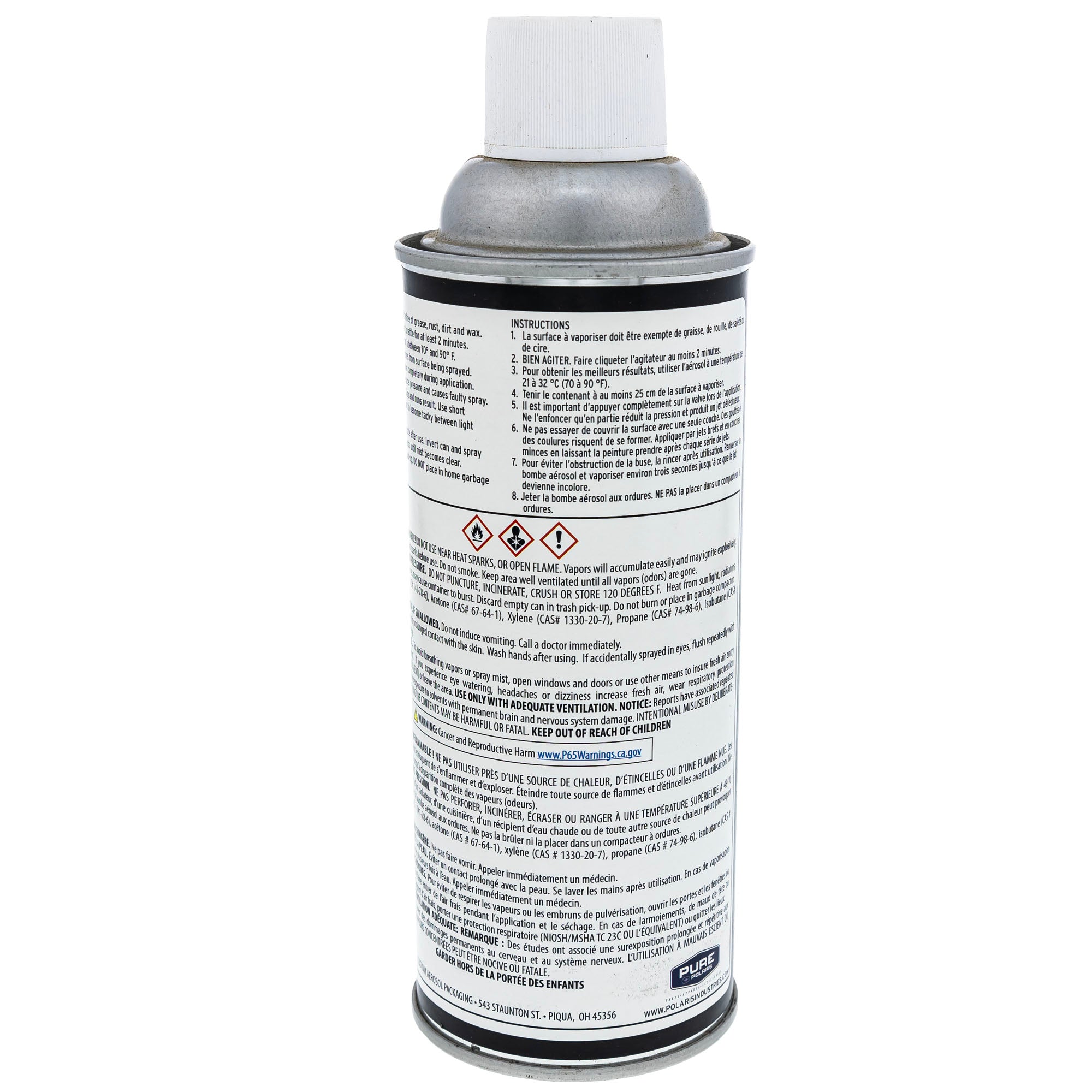 Polaris FK1000431 2007 OEM Ranger 4X4 700 EFI LE Graphite Touch-up Spray Paint 10 Oz