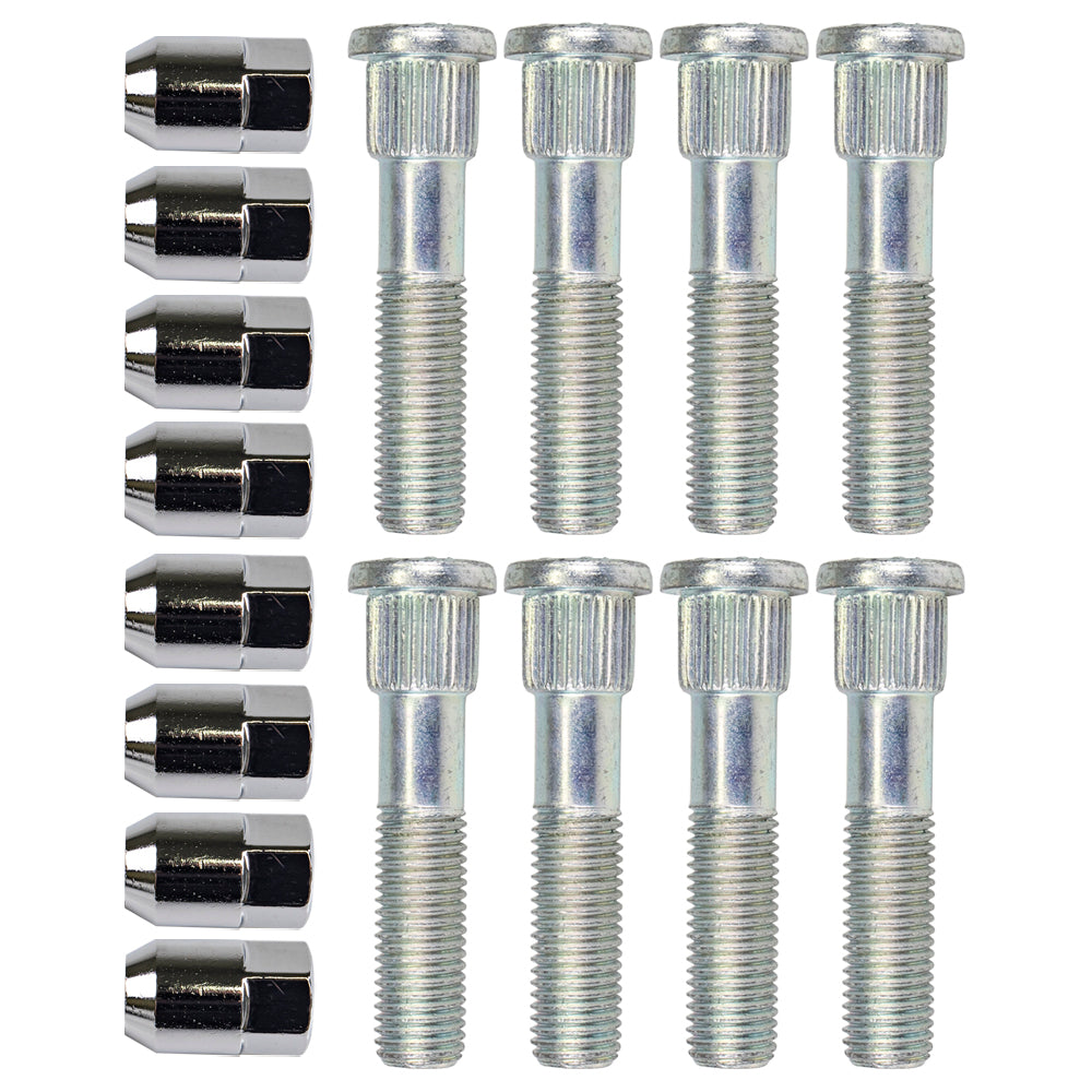 Polaris FK1001446 Wheel Stud with Nut Replacement RZR 1000 XP  Turbo  4