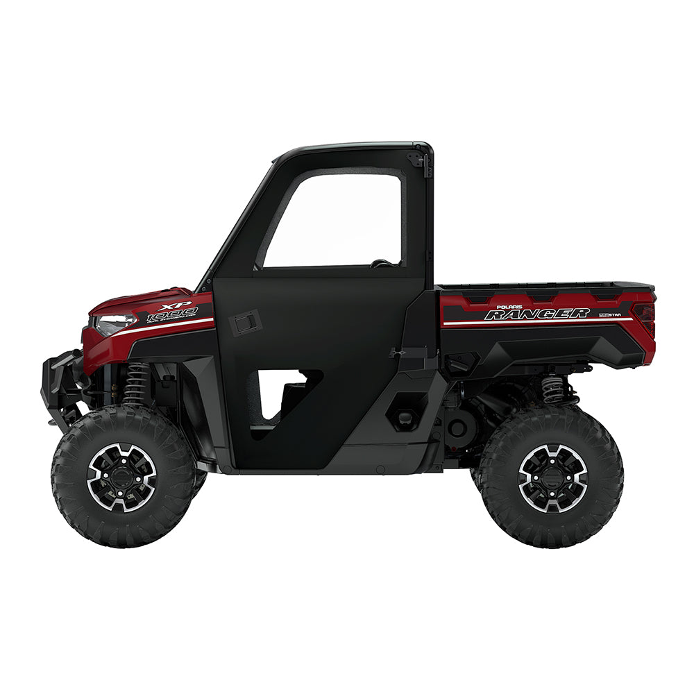 Polaris FK1008411 Front & Rear Black Canvas Zip Window Door Set Ranger 1000 Crew XP