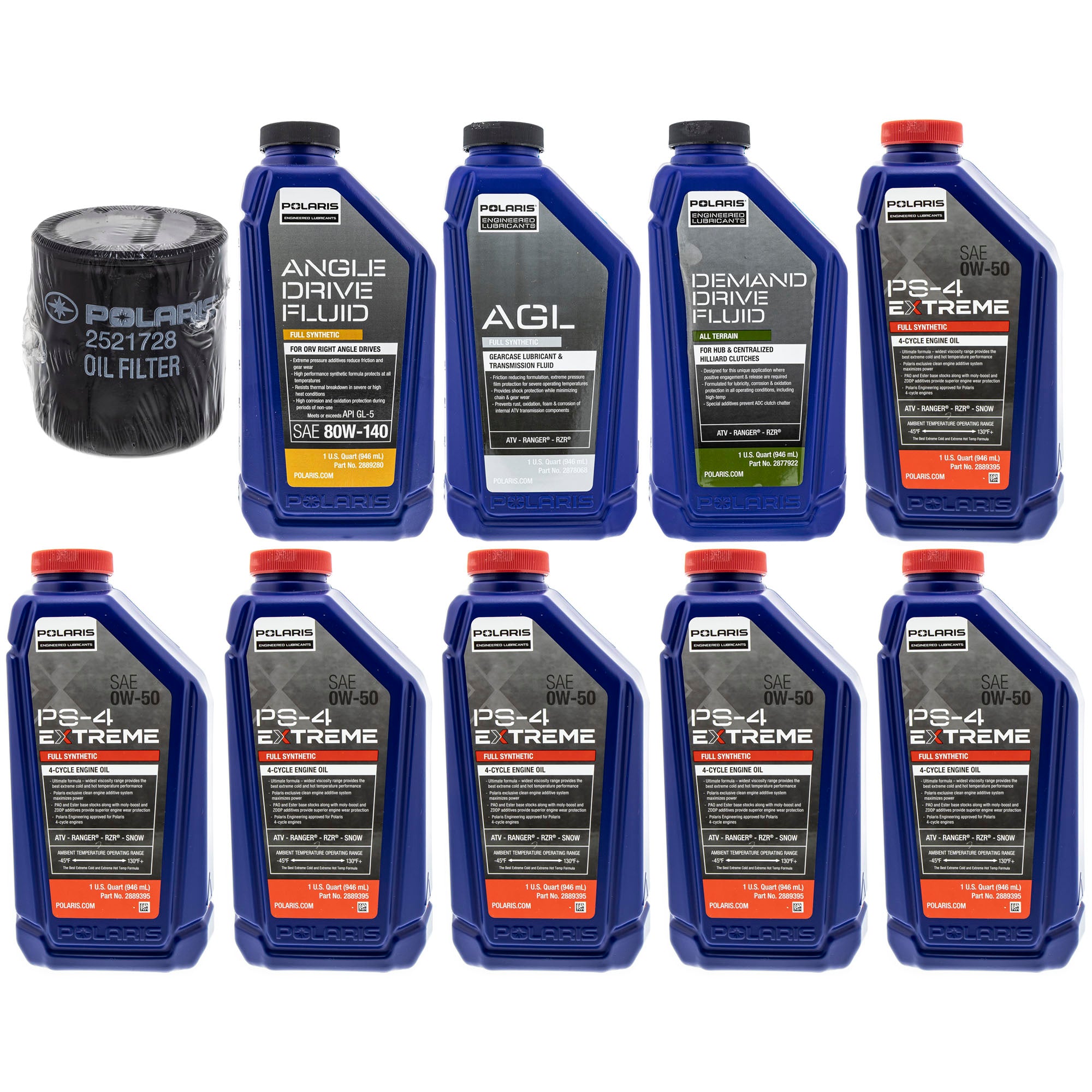 Polaris FKFSK20057 Full Service Kit RZR  Turbo  4 2022-2025