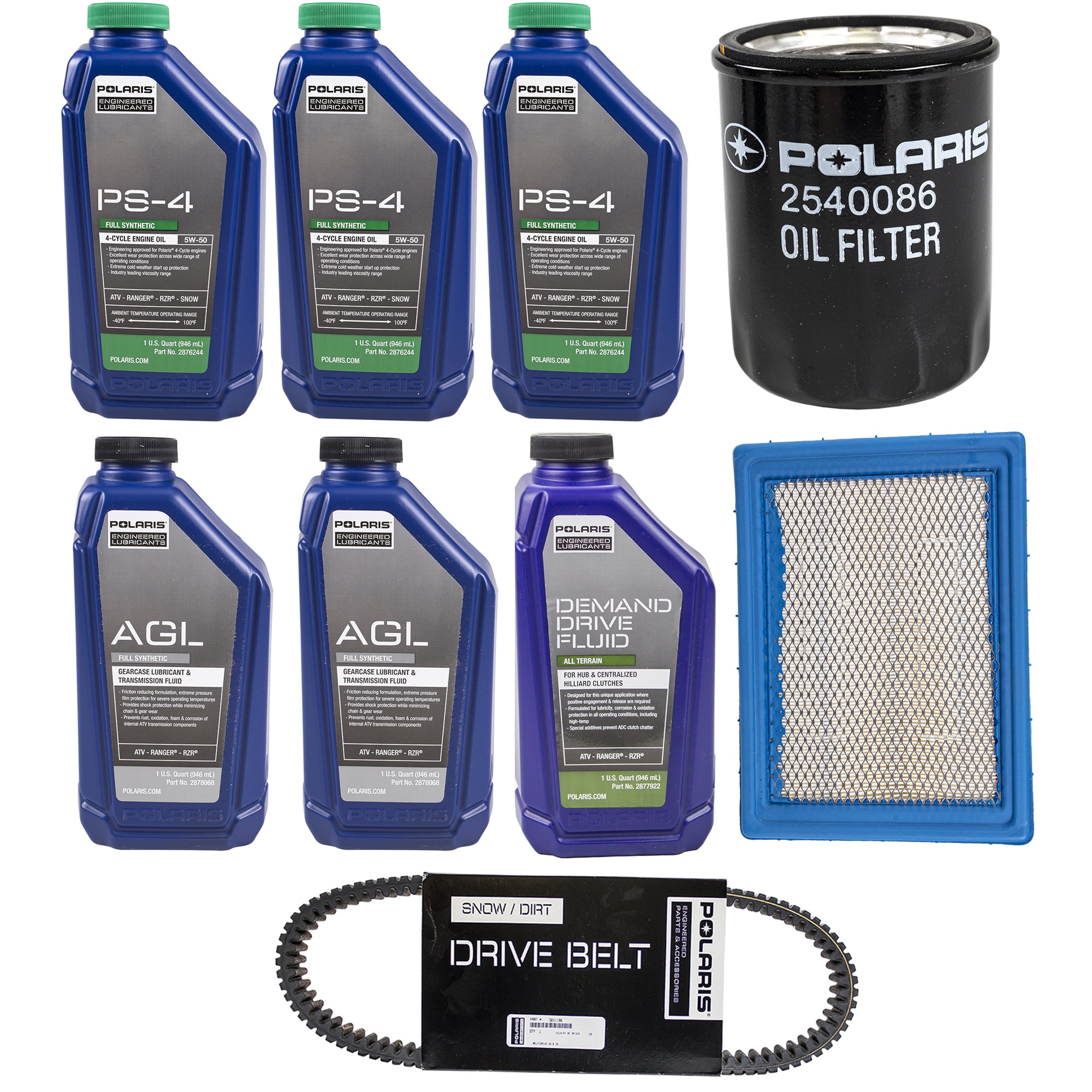 Polaris FKOCK10126 Full Maintenance Plus Kit Ranger 1000 XP  Crew 2017