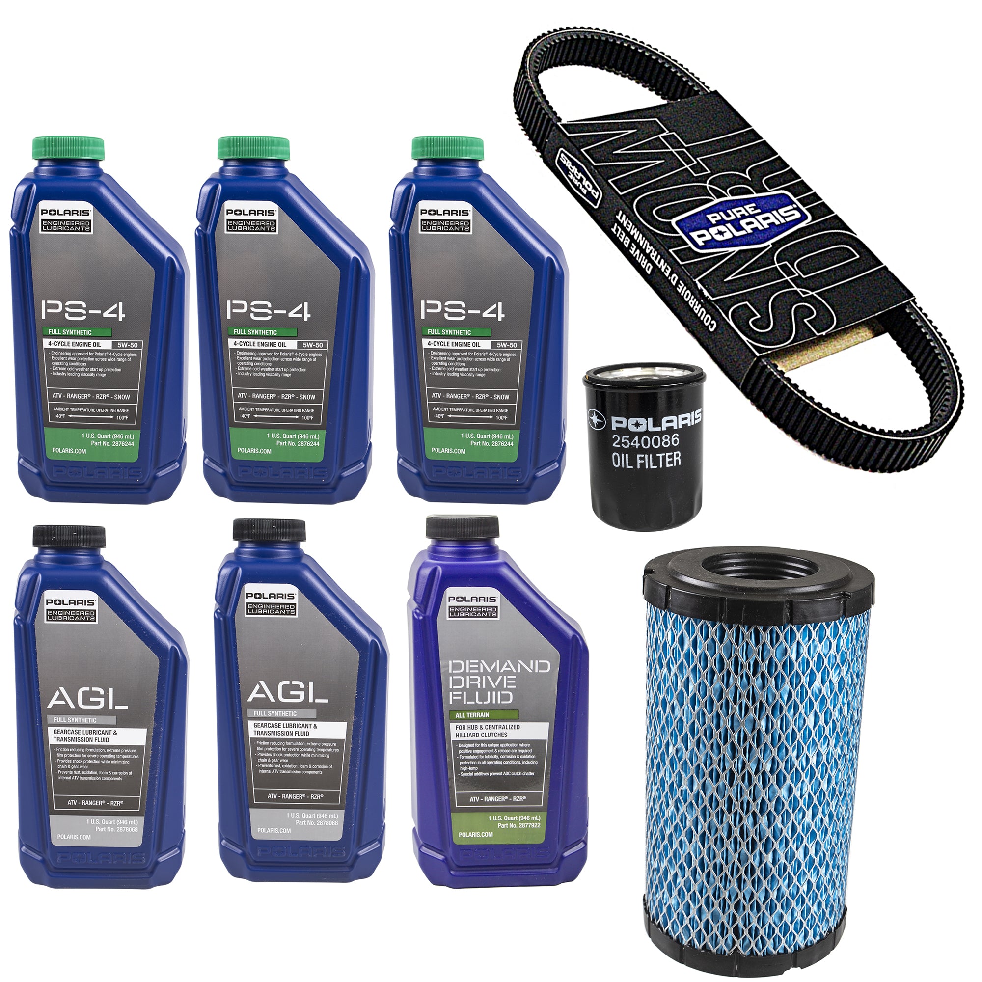 Genuine OEM Polaris Oil Change Kit Ranger