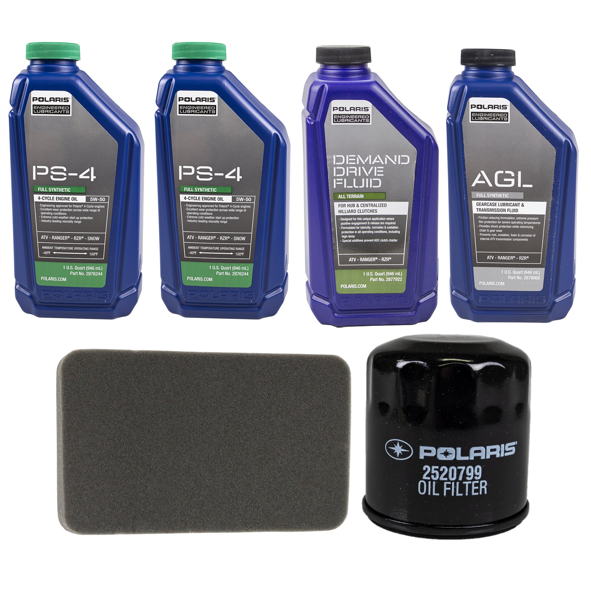 Genuine OEM Polaris Oil Change Kit
