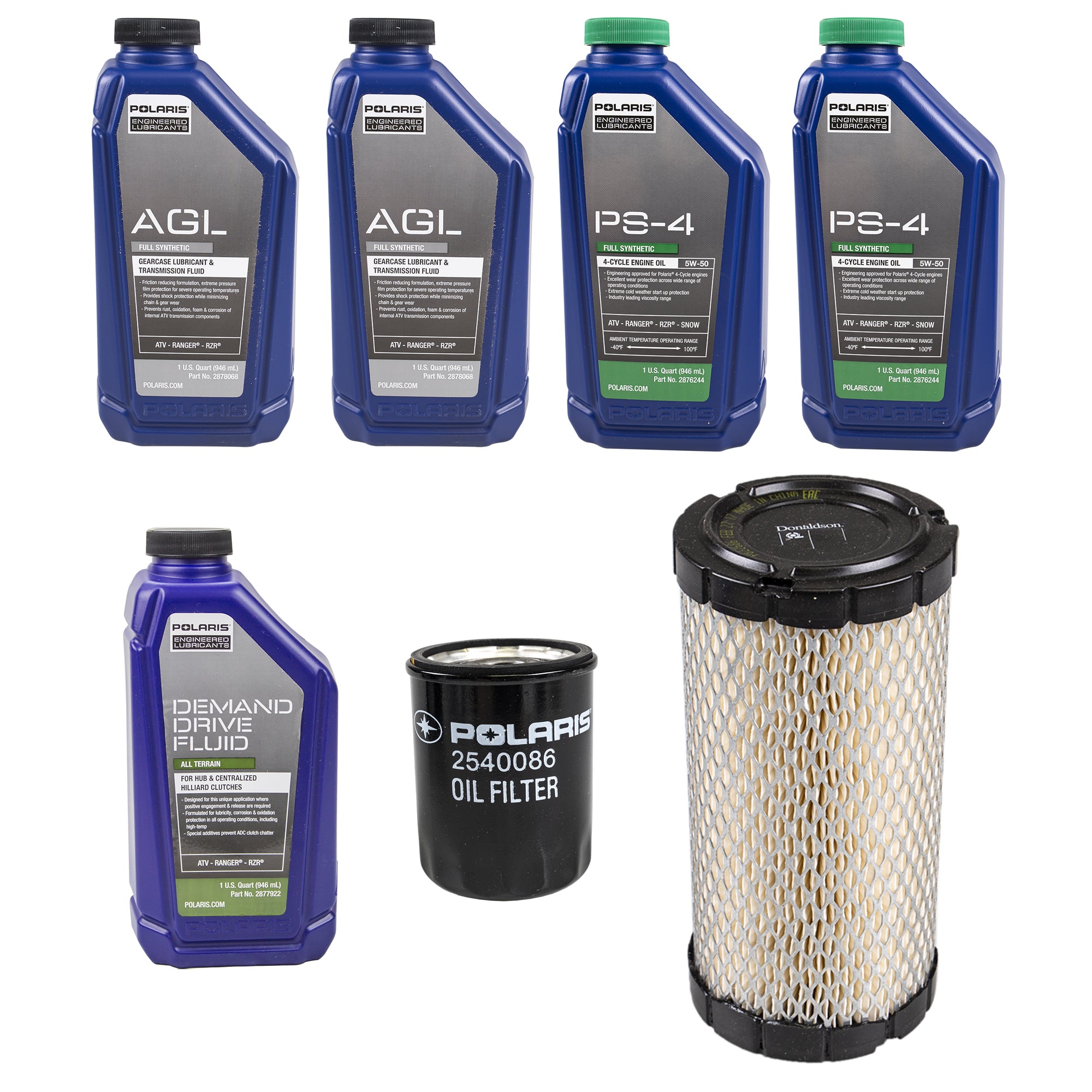 Genuine OEM Polaris Oil Change Kit ACE