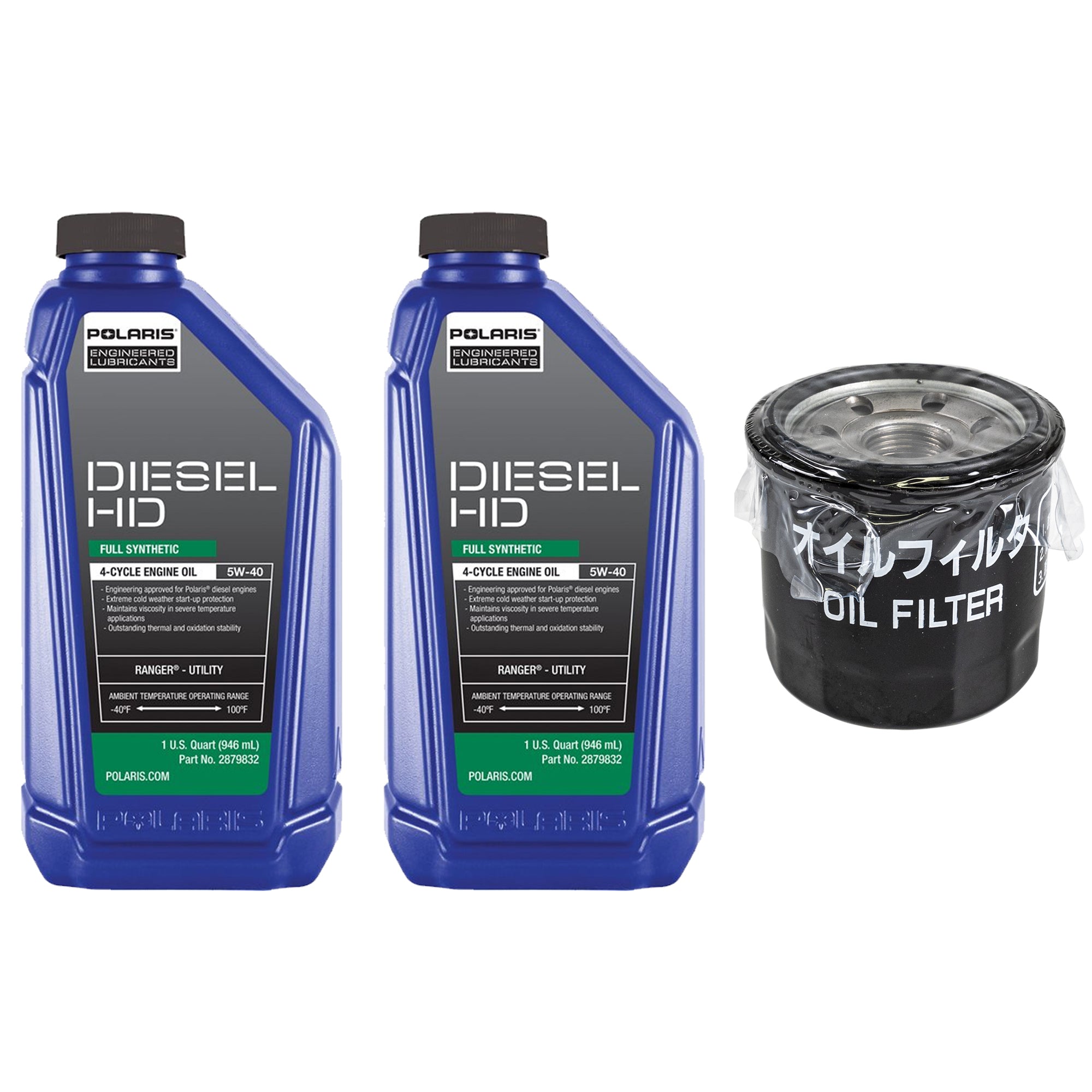 Polaris FKOCK10568 Oil Change Kit Ranger 900 Crew 2011-2014