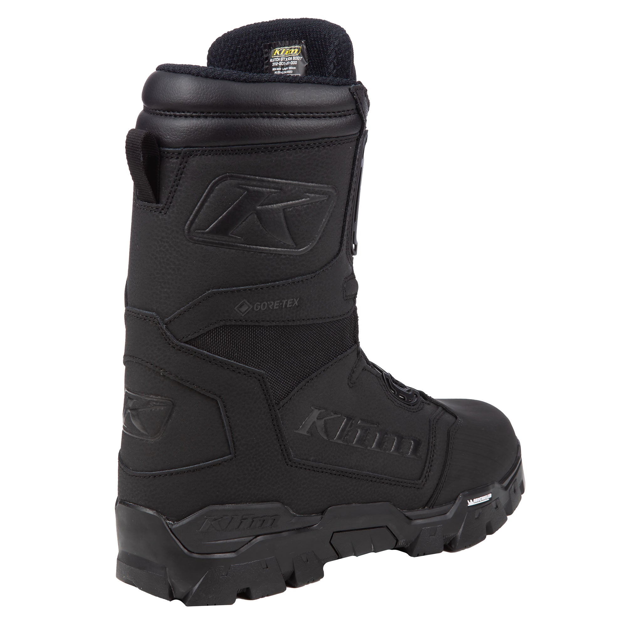 Klim  Klutch GTX BOA Snowmobile Boots Waterproof Insulated Comfortable Black