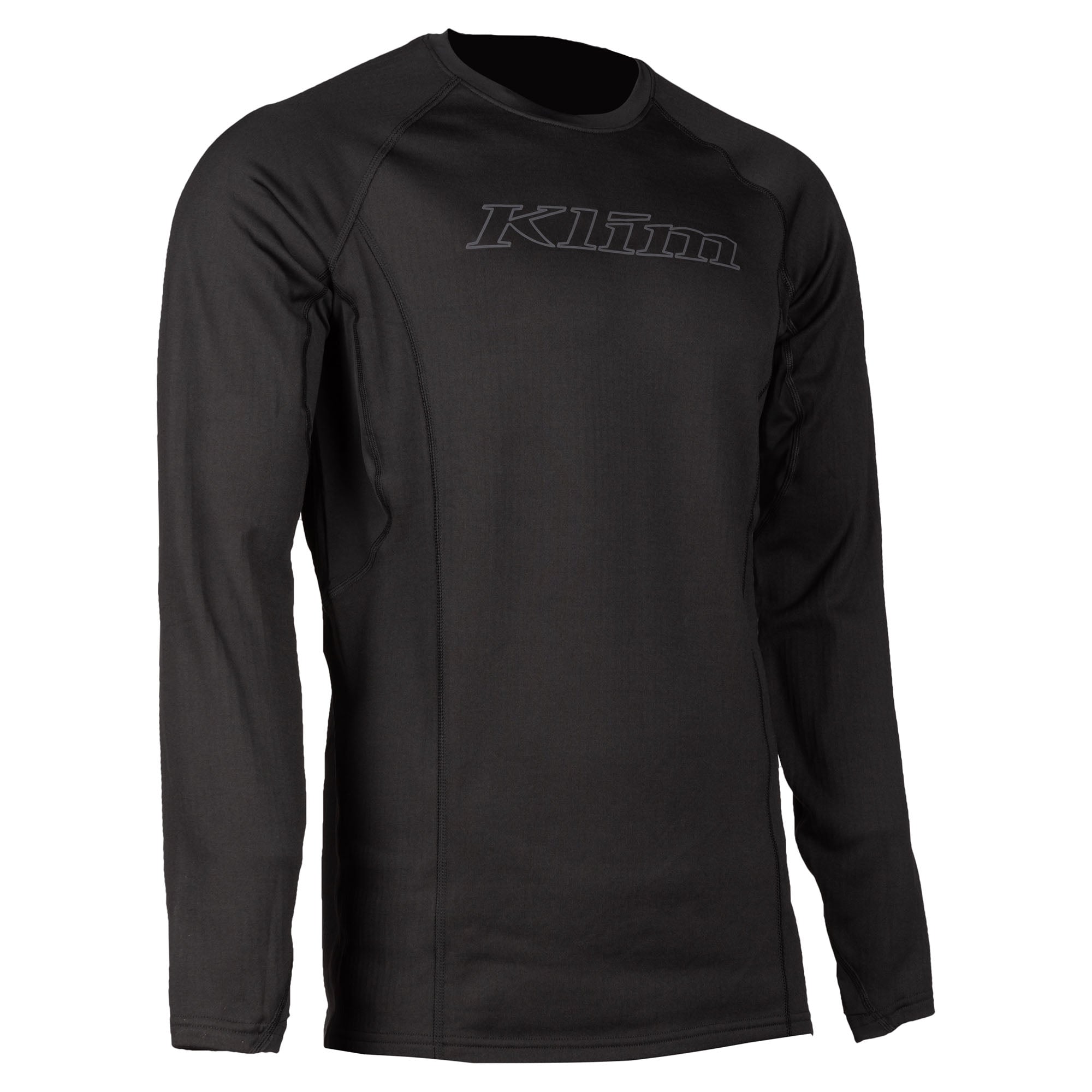 Klim  Mens Aggressor Shirt 3.0 Base Layer Breathable Moisture Wicking Warm Black