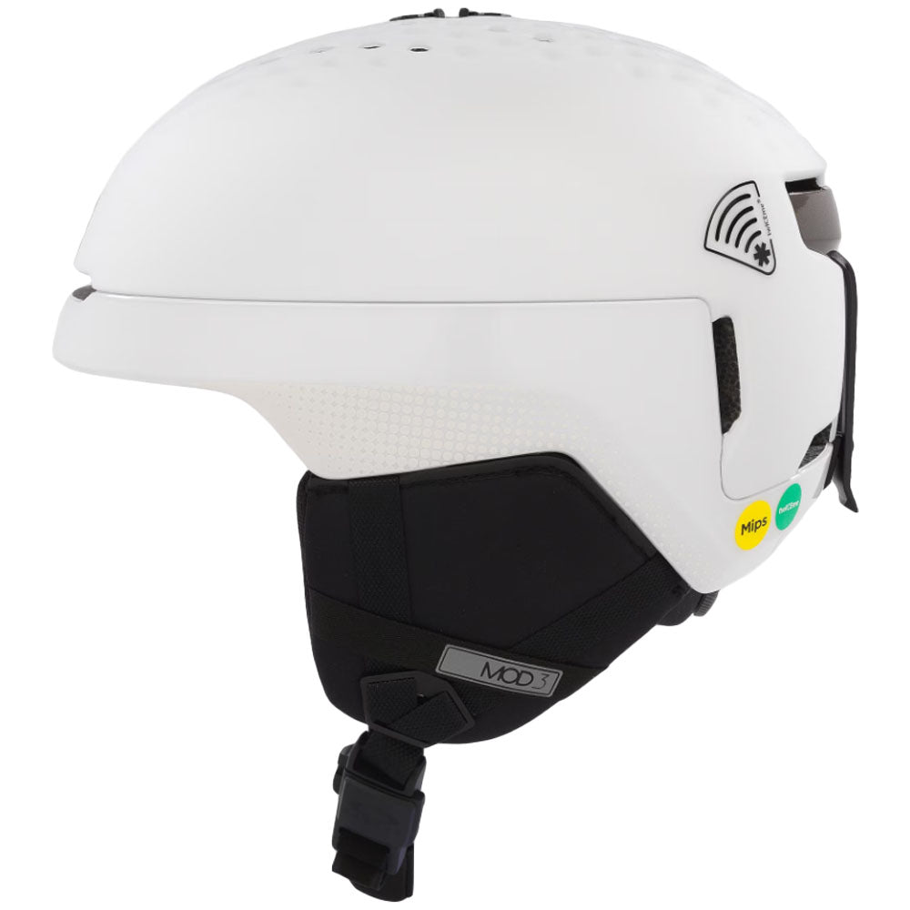 Oakley FOS901354-1AA MOD3 Snow Helmet Fidlock Lightweight Vented Matte Polished White