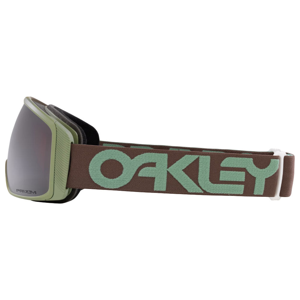 Oakley OO7105-69 Flight Tracker Goggles Prizm Black Iridium Lenses B1b Jade Carafe Strap -