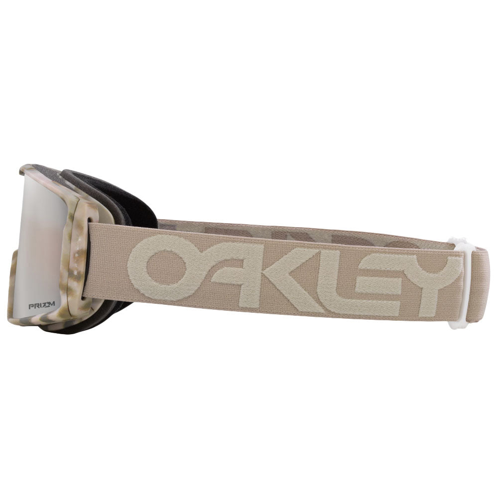 Oakley OO7093-82 Line Miner Snow Goggles Prizm Snow Black Iridium Lenses B1b Hummus Strap