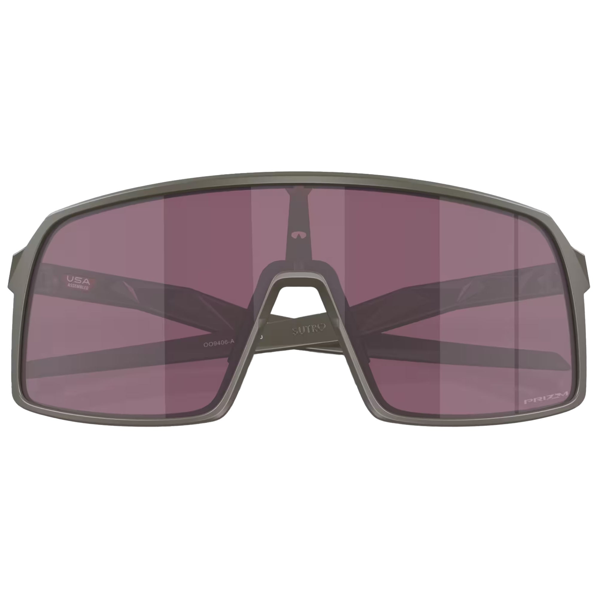 Oakley OO9406-A437 Sutro Sunglasses Lightweight Prizm Road Black Lenses Matte Olive Frame