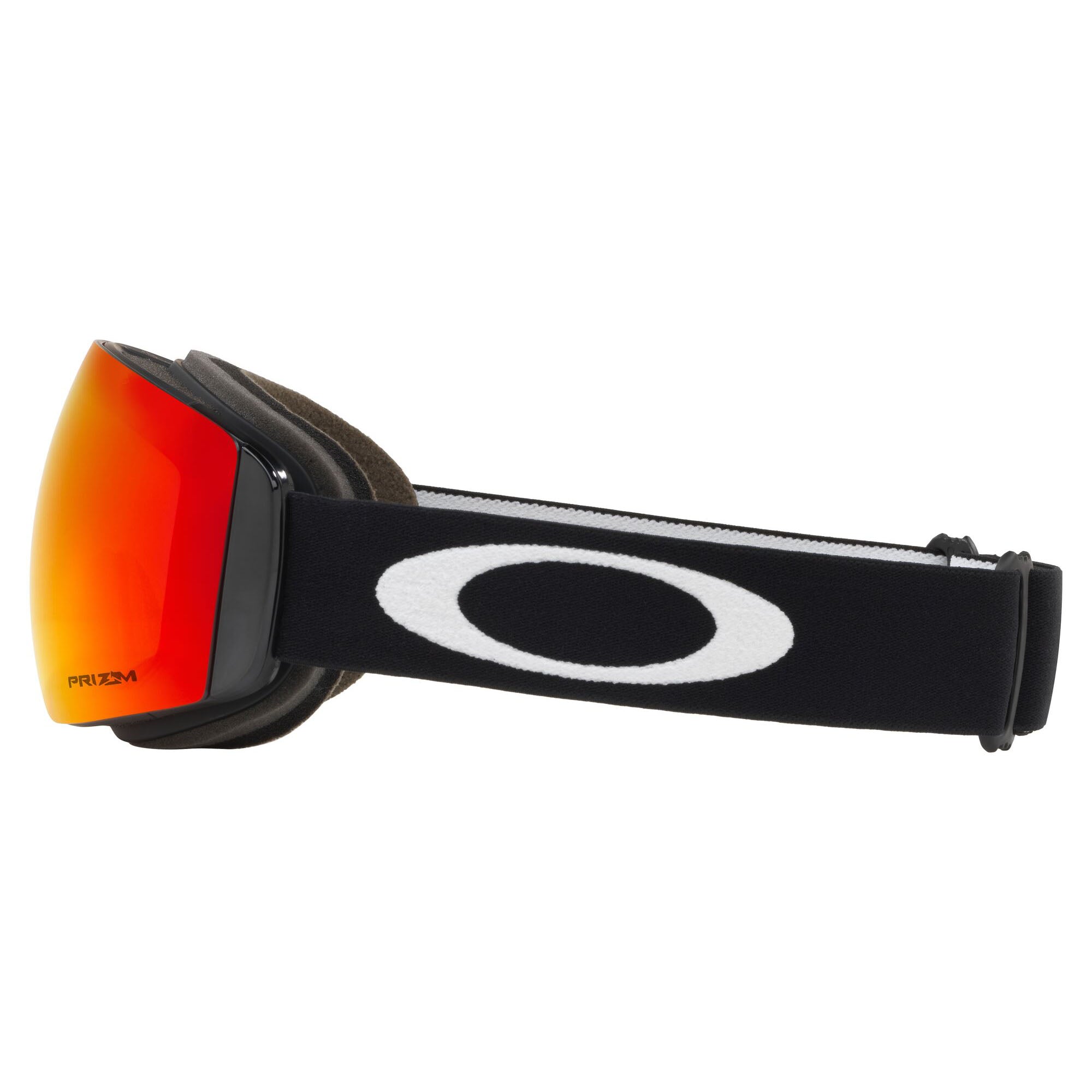 Oakley OO7064-39 Flight Deck Snow Goggles Matte Black Strap w Prizm Snow Torch Iridium