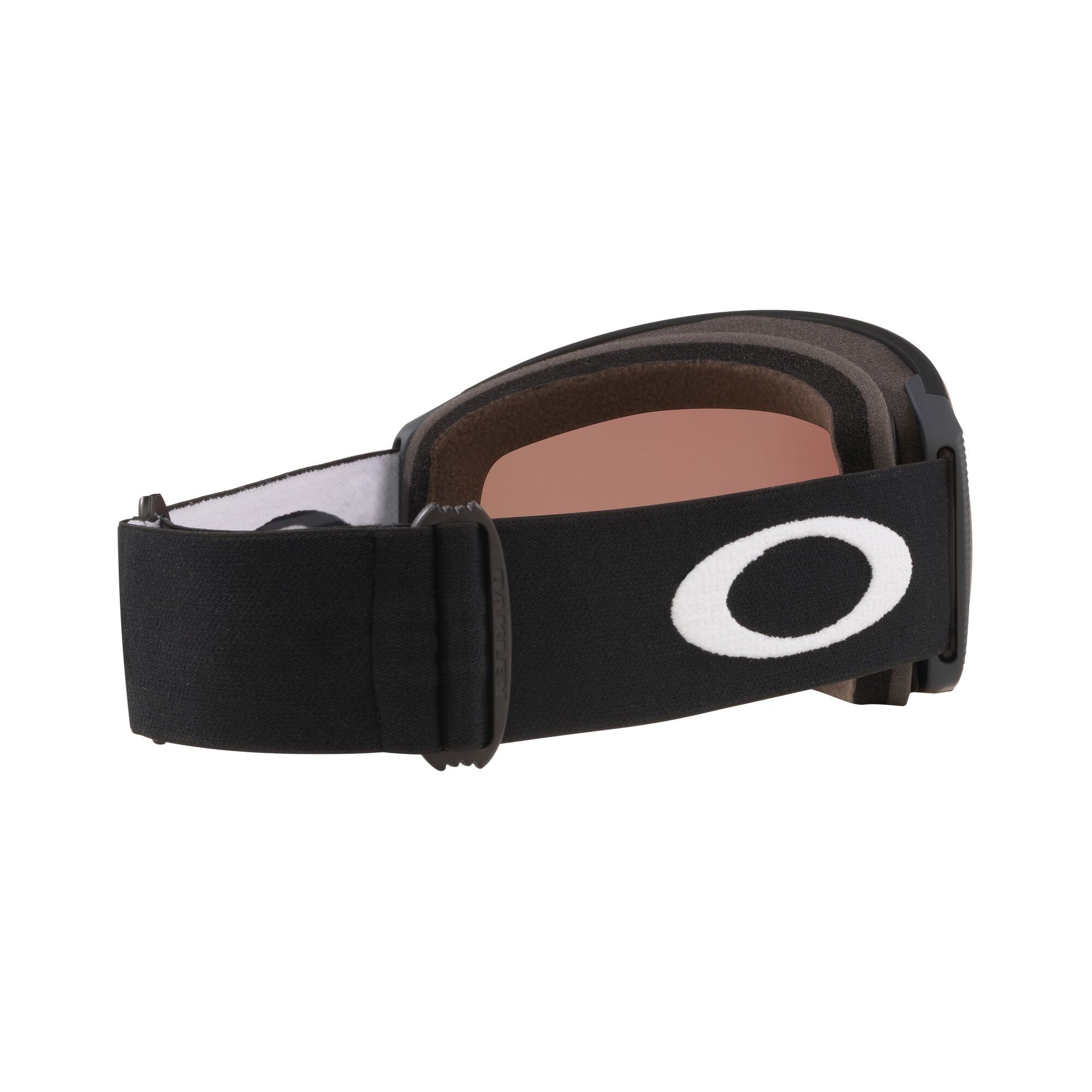 Oakley OO7104-02 Flight Tracker Snow Goggles Matte Black Strap w Prizm Snow Black Iridium