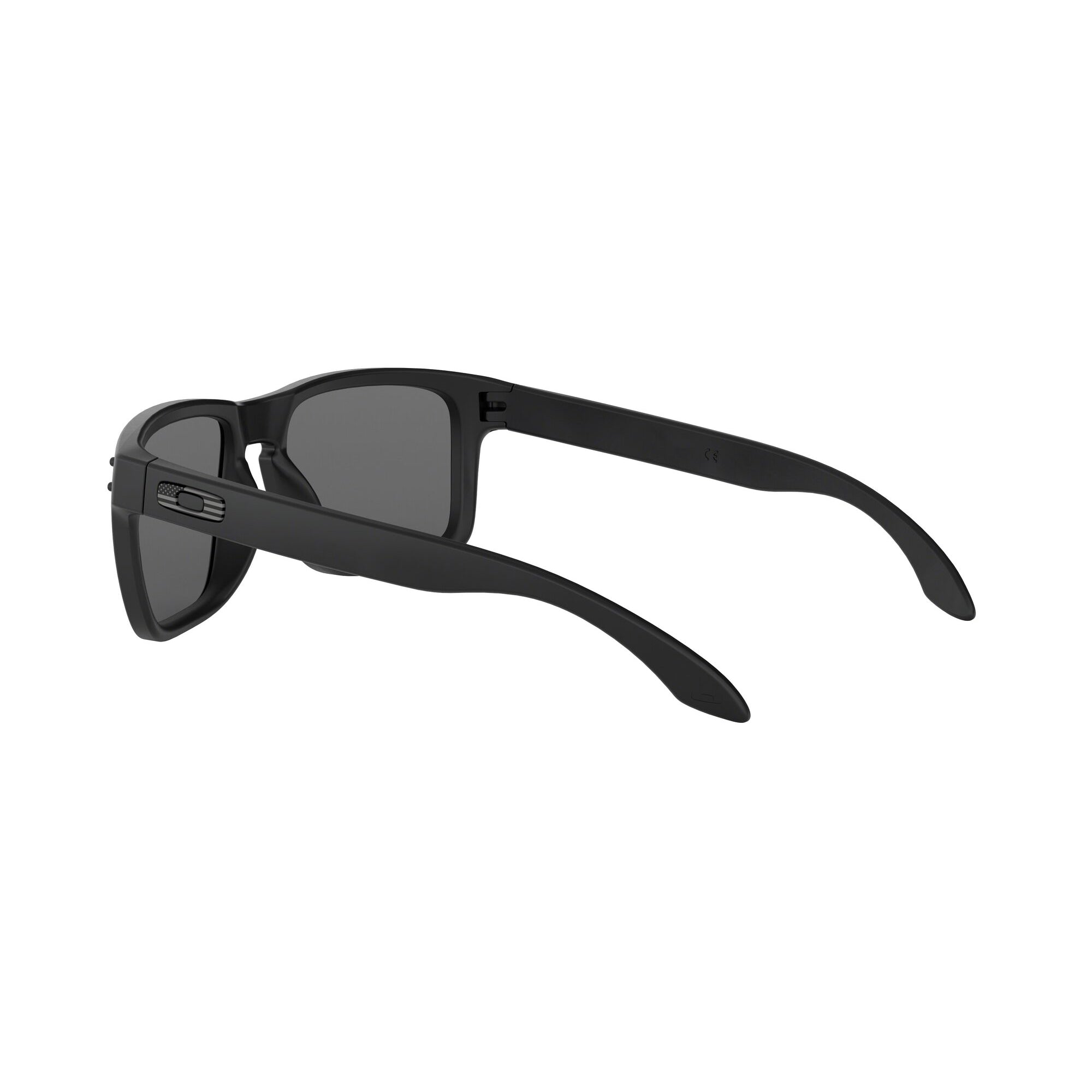 Oakley OO9102-E555 Standard Issue Holbrook Flag Sunglasses Matte Black USA Frame Grey Lens