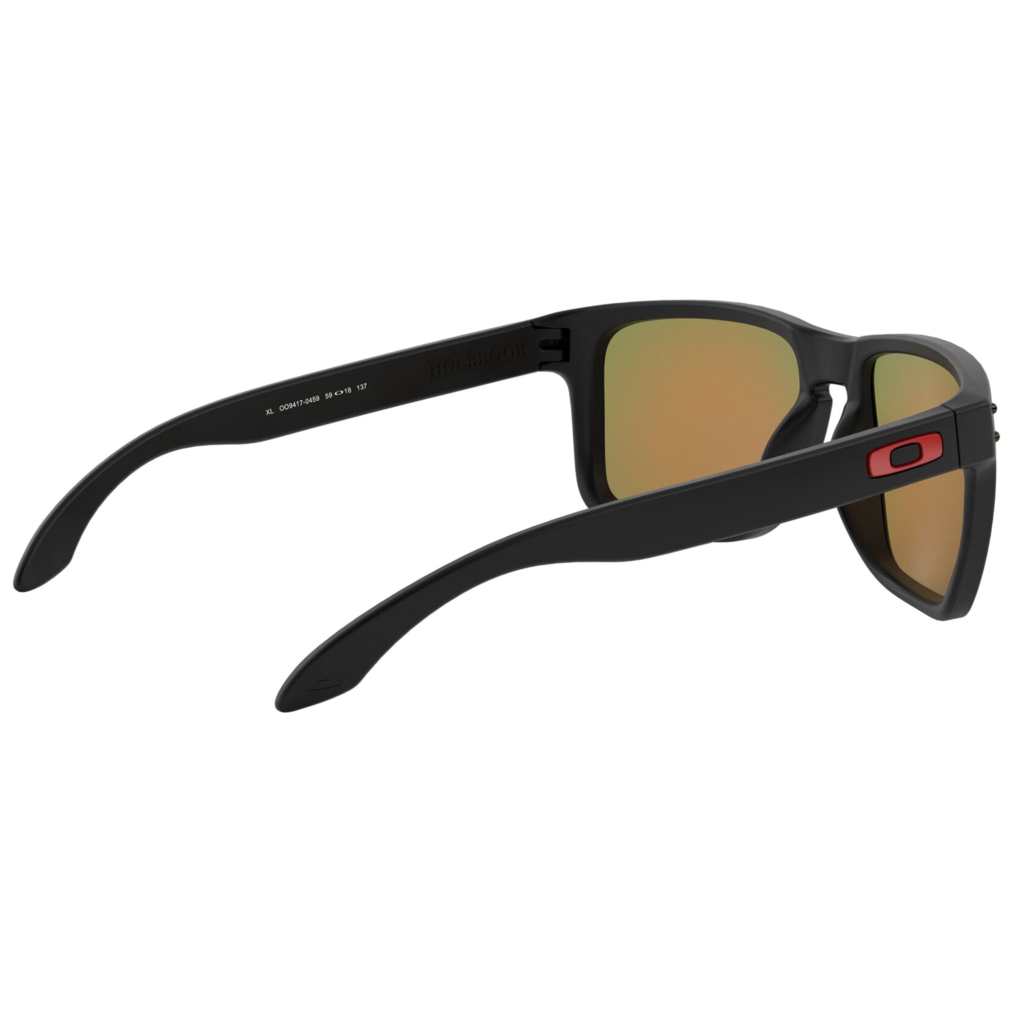 Oakley OO9417-0459 Holbrook XL Sunglasses Matte Black Frame Prizm Ruby Lens