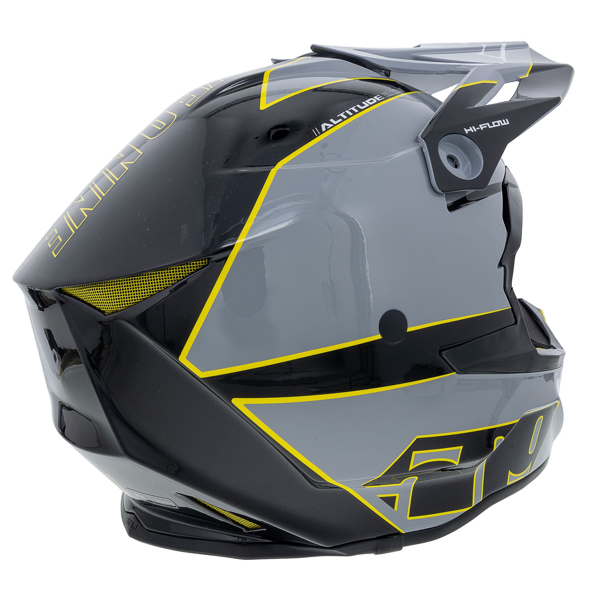 509 F01012100-130-601 Altitude 2.0 Offroad Helmet Fidlock Strap Bag Included DOT ECE Gray
