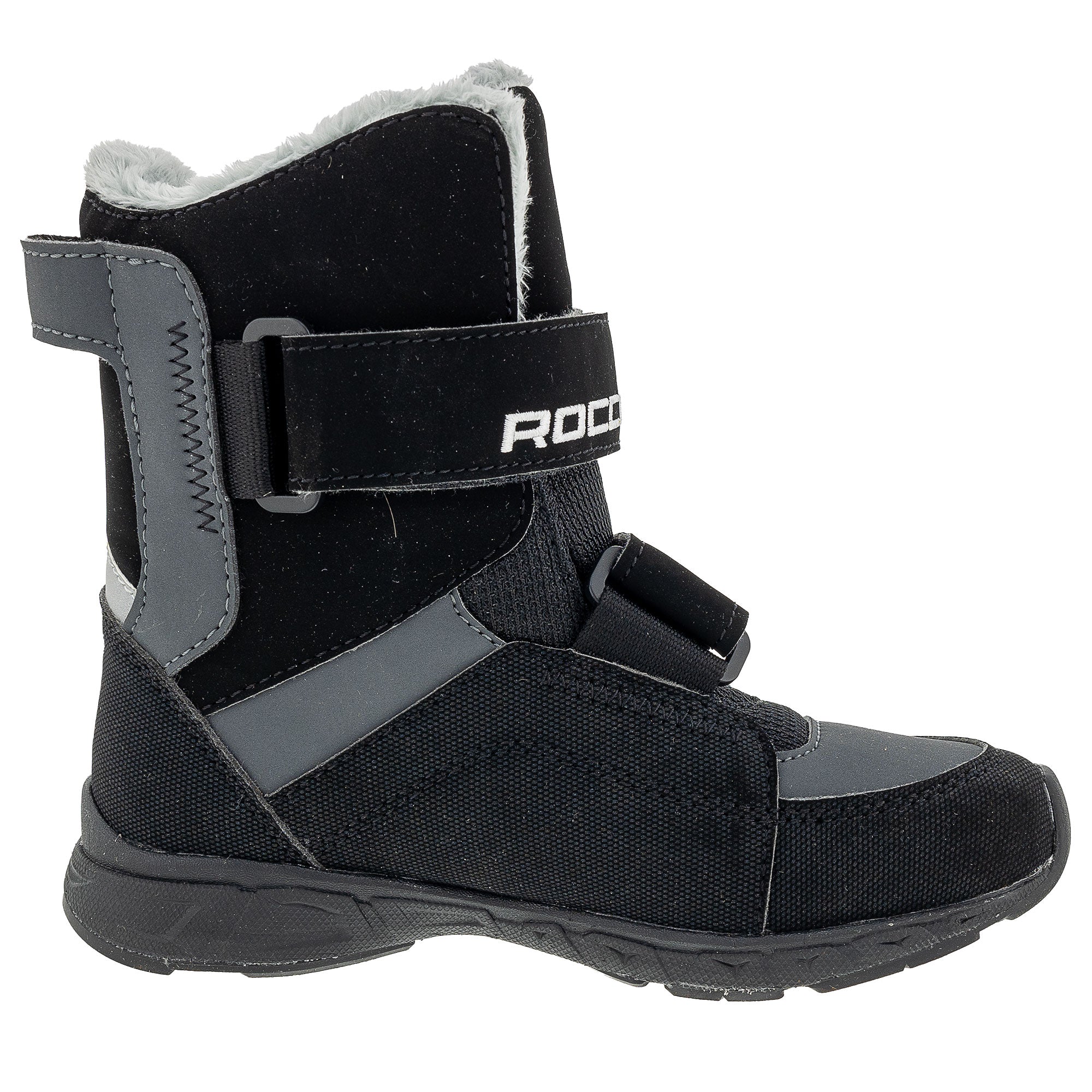 509 F06001000-100-001 Youth Rocco Snow Boot Insulated Waterproof Lining Nubuck Leather