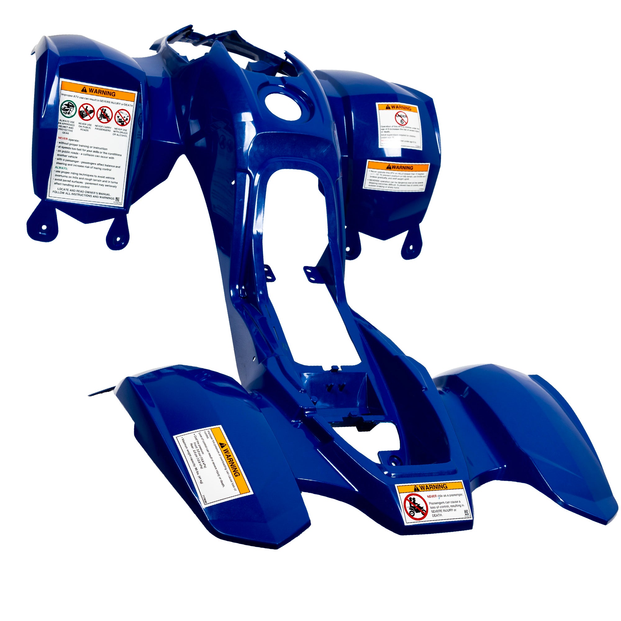 Polaris 0454222-524 Boardwalk Blue Cab Assembly Outlaw 50